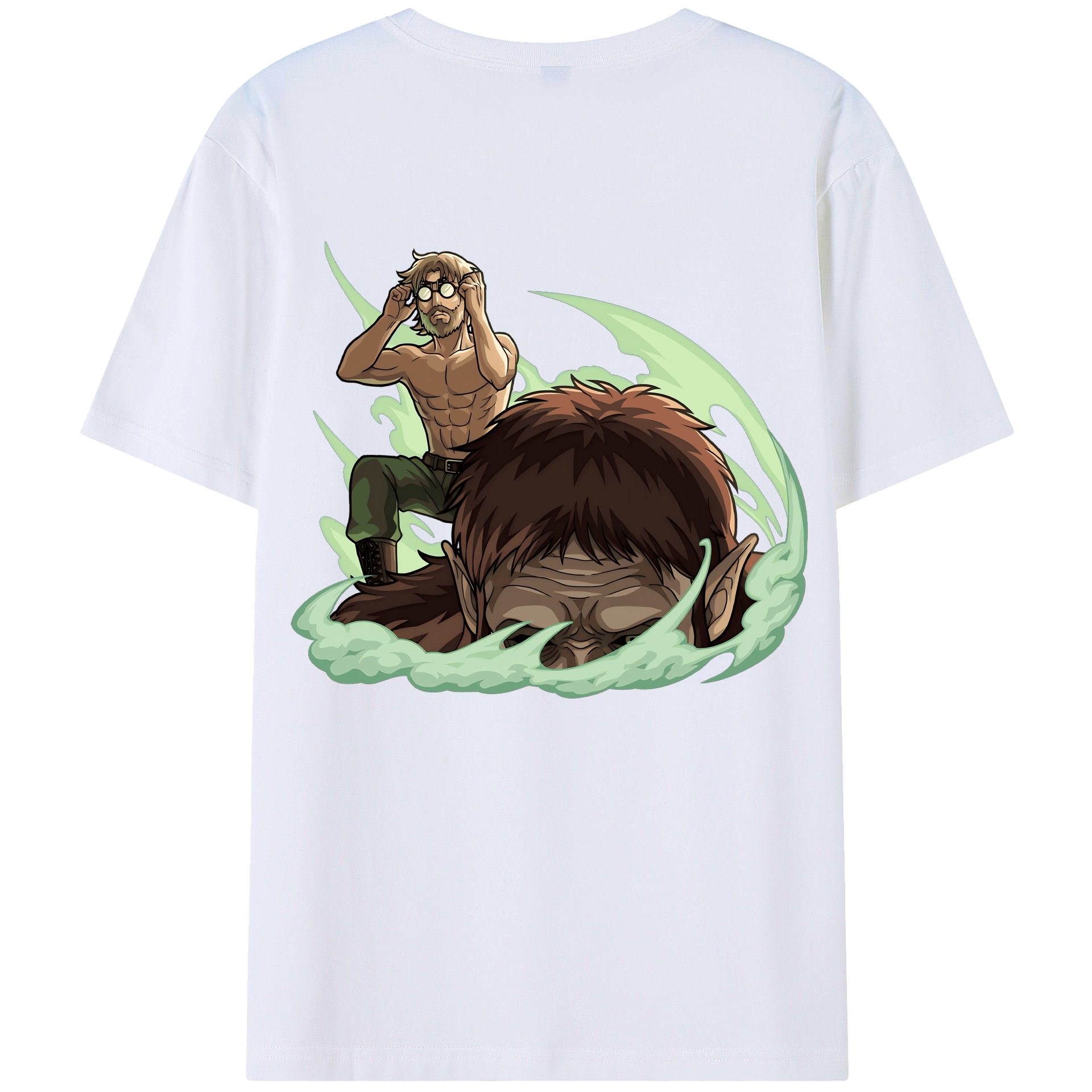 （画像用） 進撃の巨人 Attack on Titan レディース半袖Tシャツ(バックプリント)