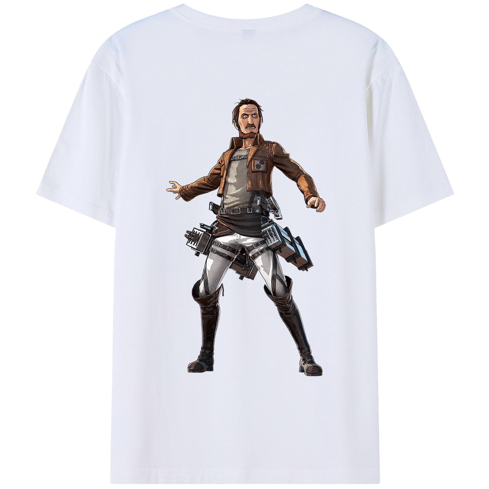 （画像用） 進撃の巨人 Attack on Titan レディース半袖Tシャツ(バックプリント)