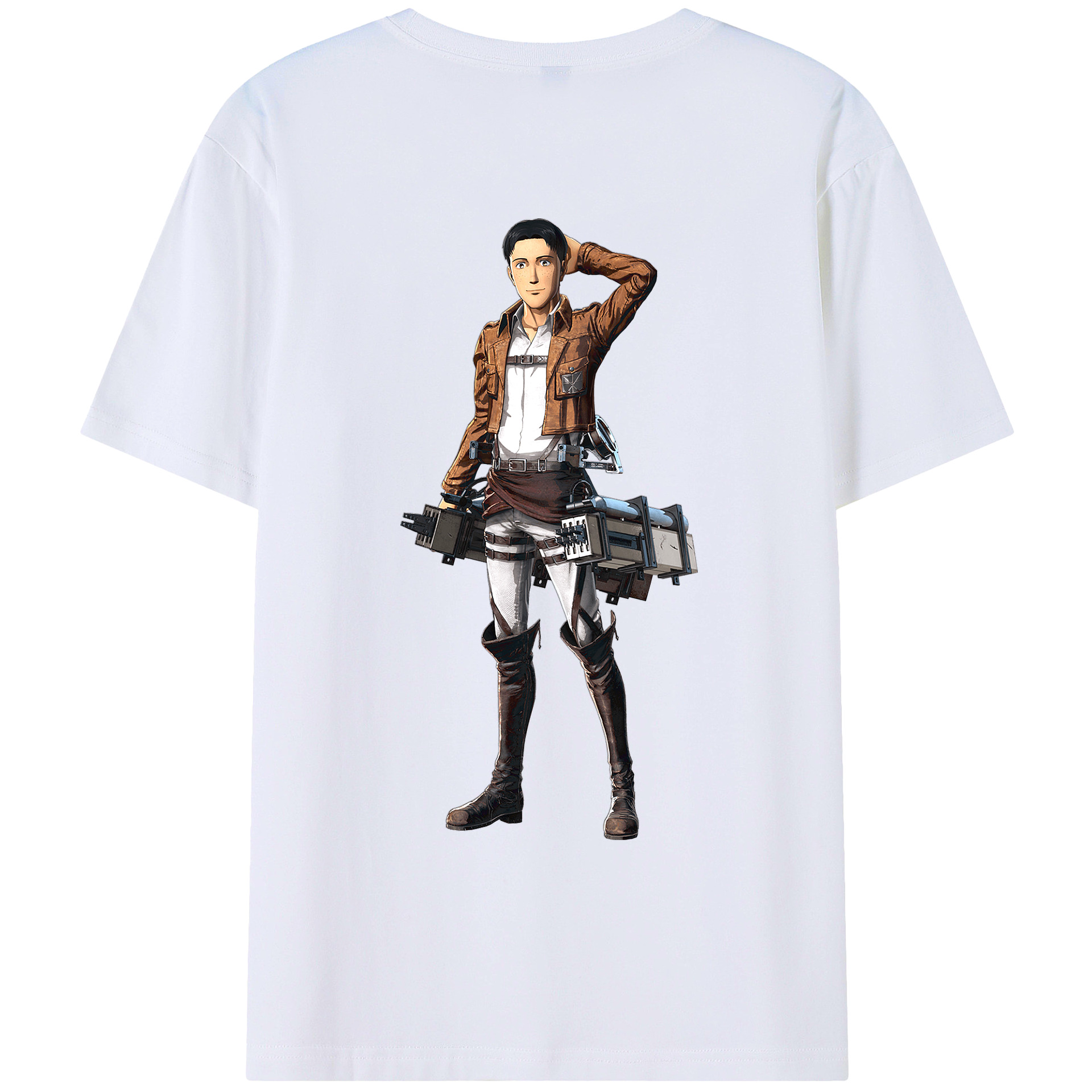 （画像用） 進撃の巨人 Attack on Titan レディース半袖Tシャツ(バックプリント)