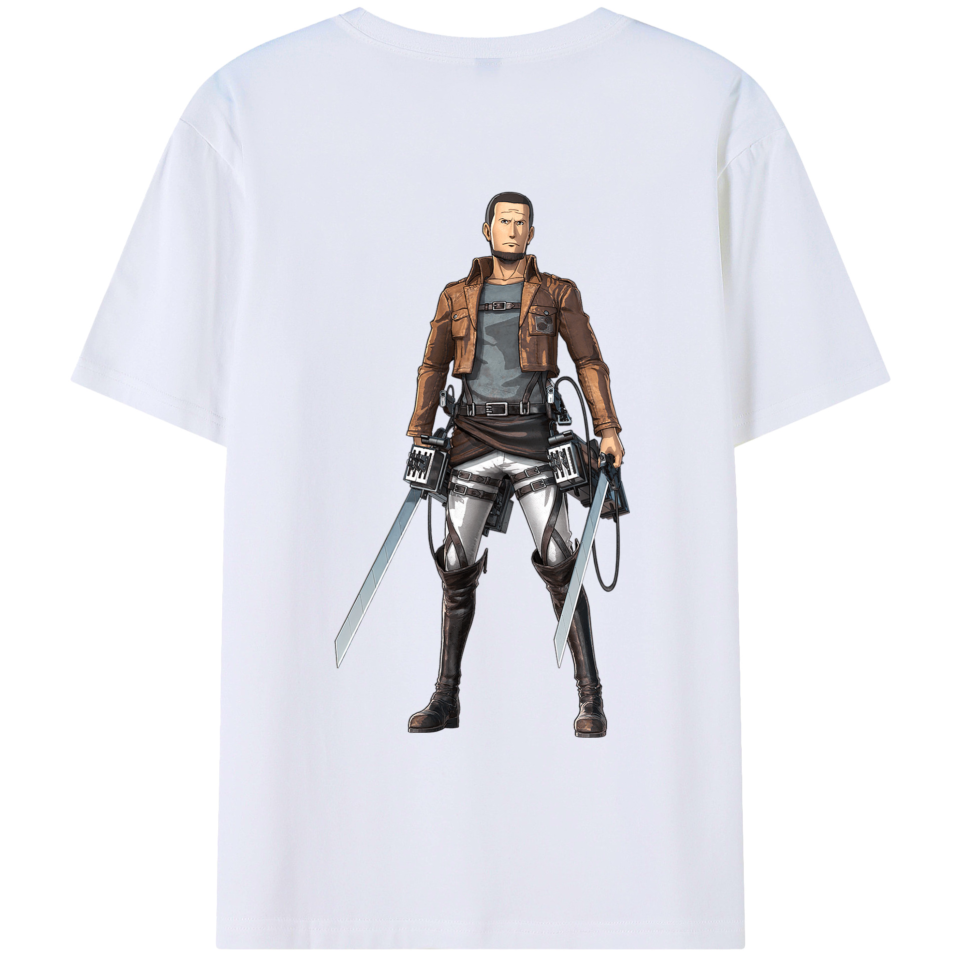 （画像用） 進撃の巨人 Attack on Titan レディース半袖Tシャツ(バックプリント)