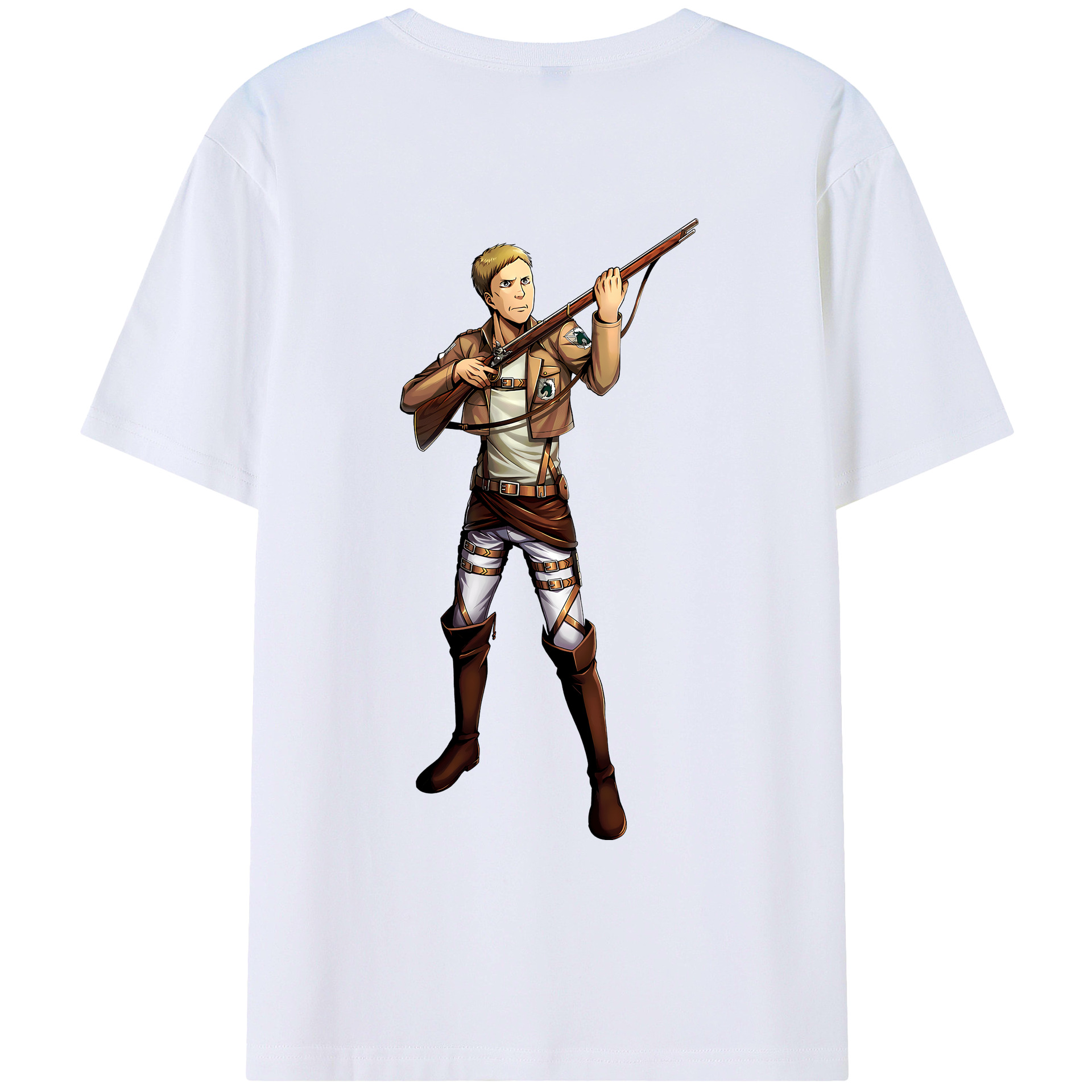 （画像用） 進撃の巨人 Attack on Titan レディース半袖Tシャツ(バックプリント)