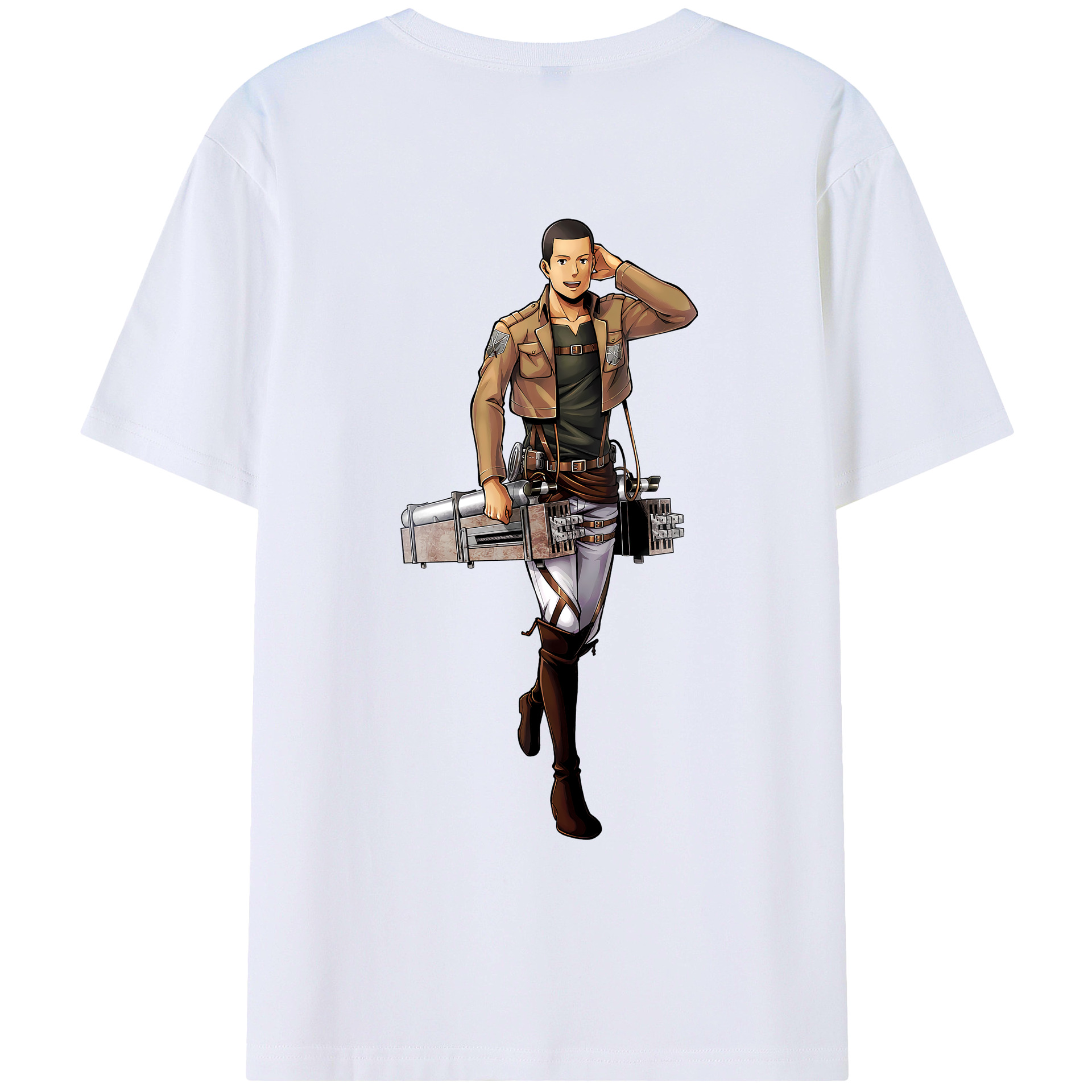 （画像用） 進撃の巨人 Attack on Titan レディース半袖Tシャツ(バックプリント)