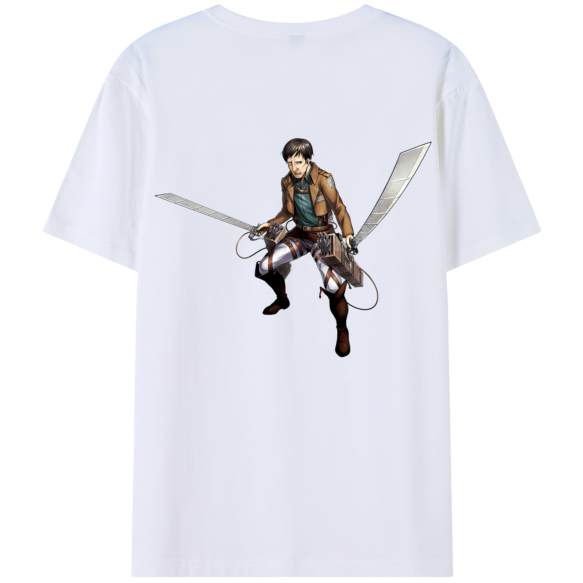（画像用） 進撃の巨人 Attack on Titan レディース半袖Tシャツ(バックプリント)