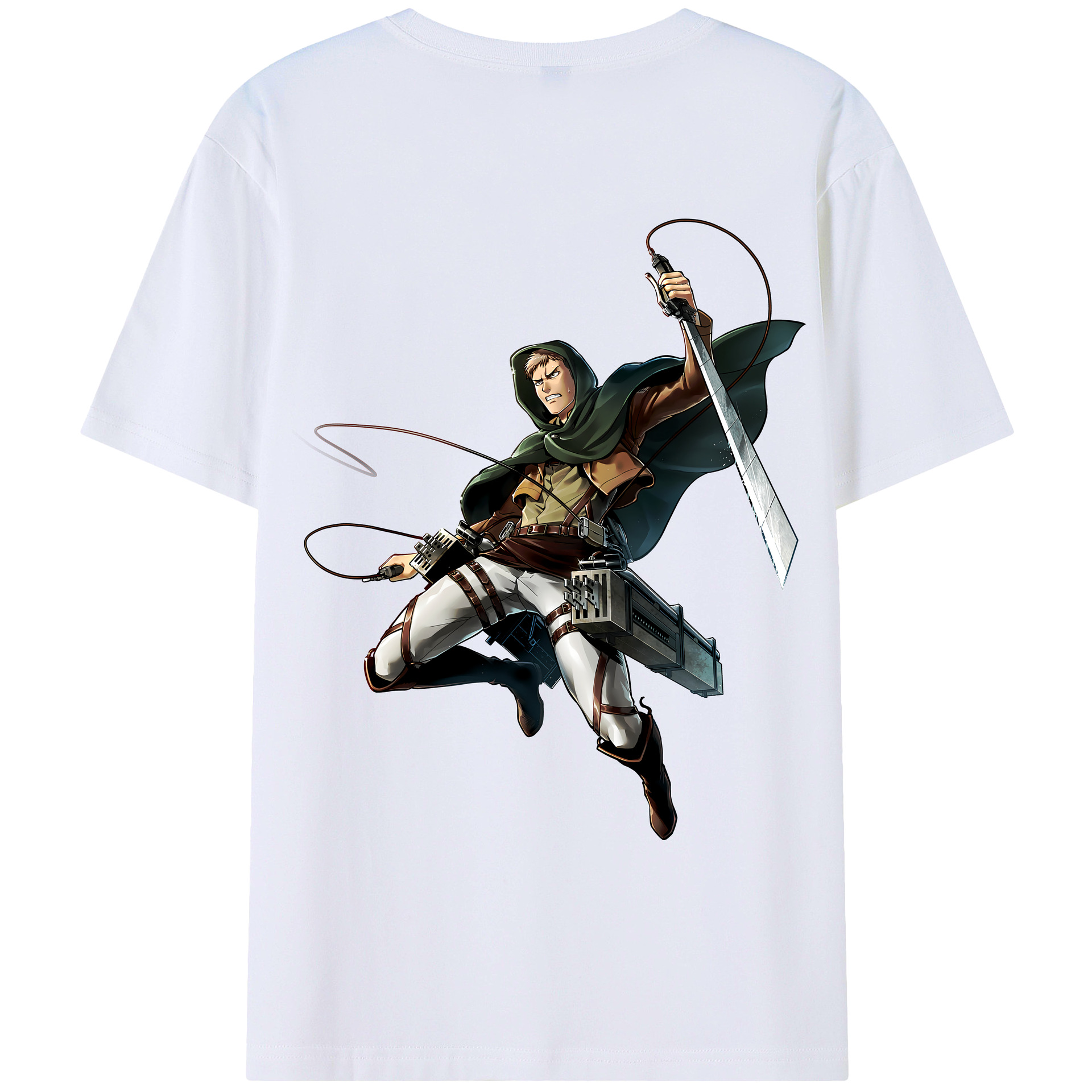 （画像用） 進撃の巨人 Attack on Titan レディース半袖Tシャツ(バックプリント)