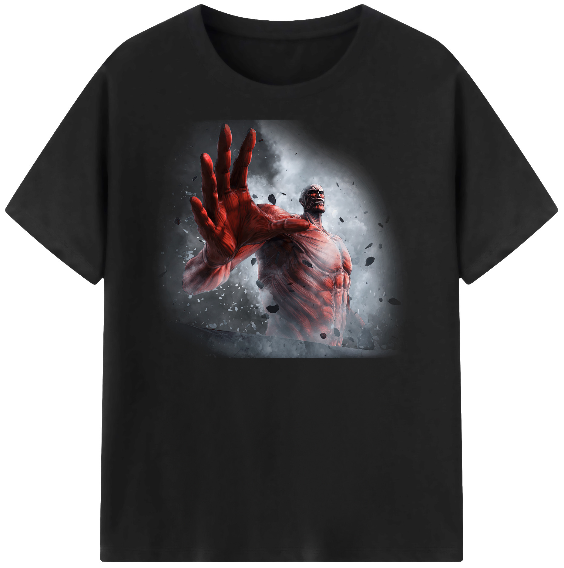（画像用） 進撃の巨人 Attack on Titan レディースカジュアルプリントTシャツ（綿100％）