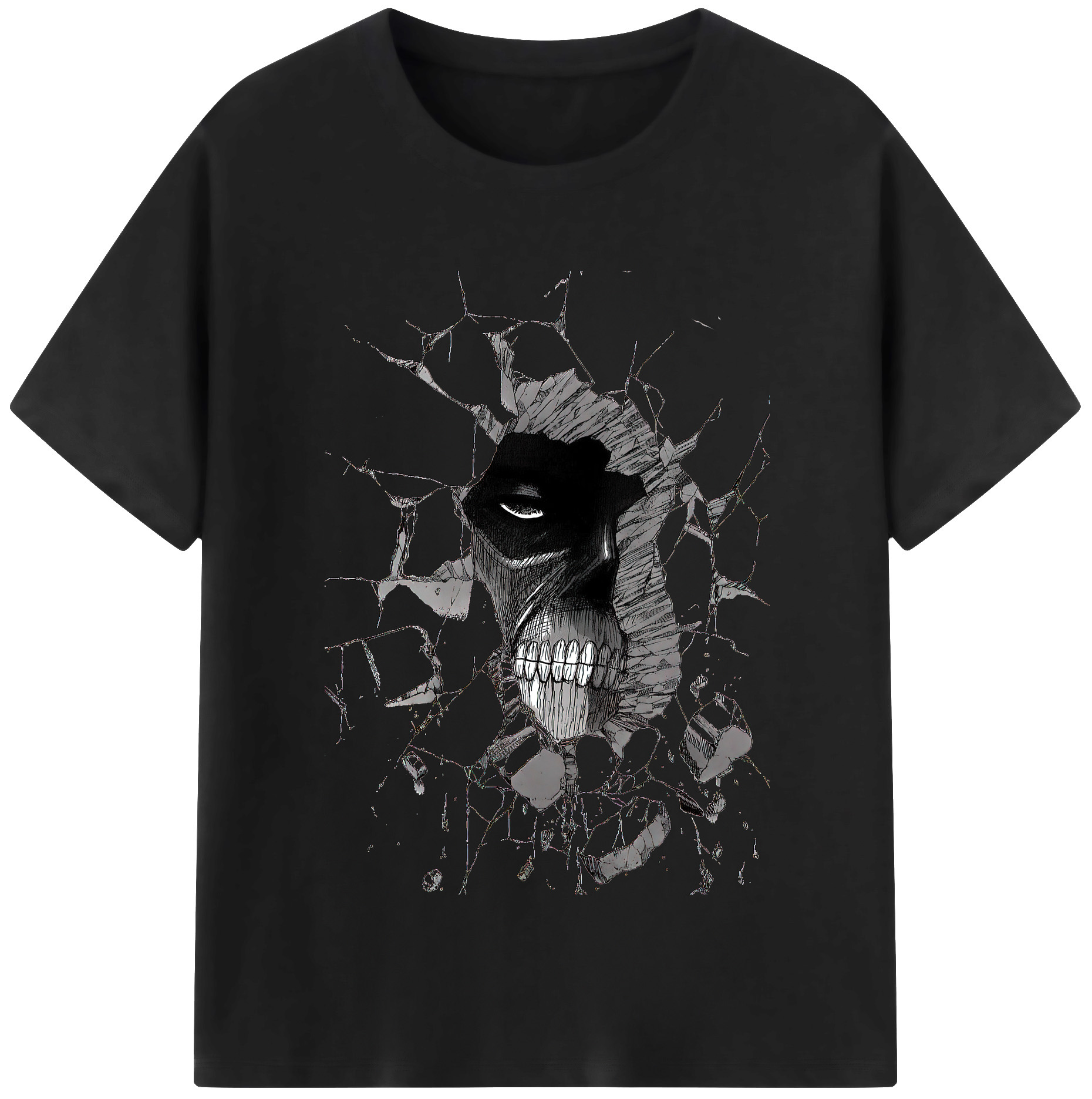（画像用） 進撃の巨人 Attack on Titan レディースカジュアルプリントTシャツ（綿100％）