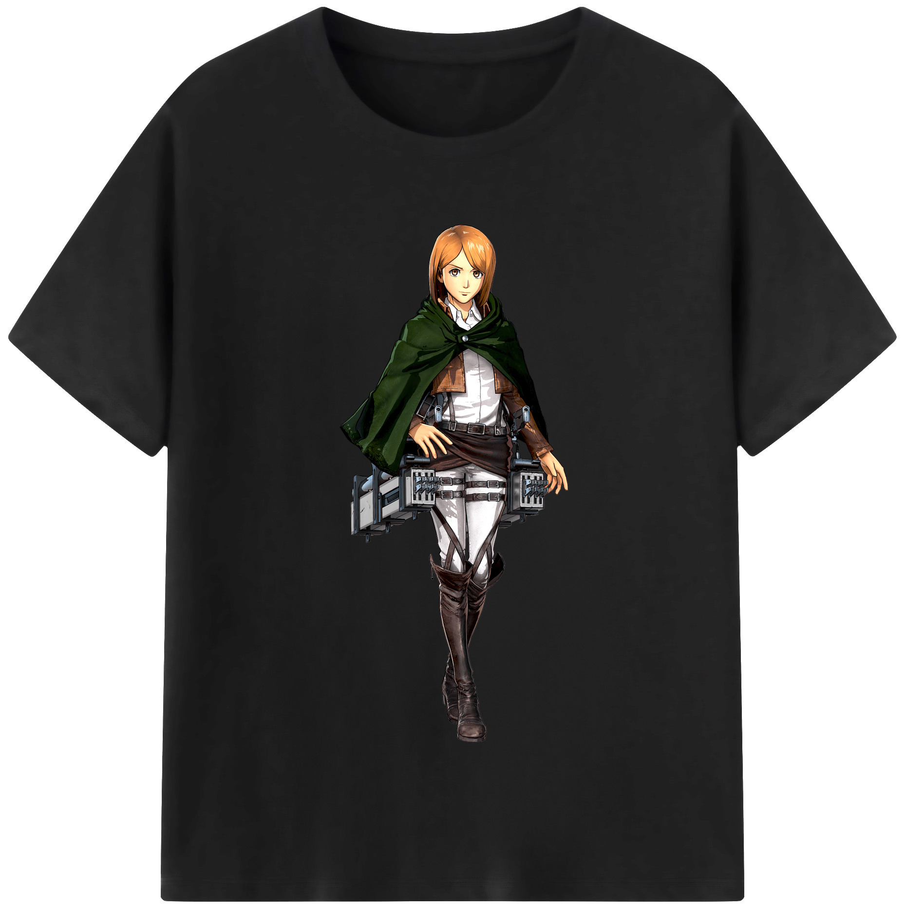 （画像用） 進撃の巨人 ペトラ·ラル Attack on Titan Petra Rall レディースカジュアルプリントTシャツ（綿100％）