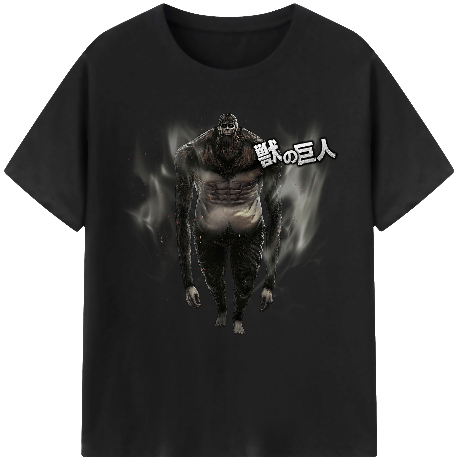 （画像用） 進撃の巨人 Attack on Titan レディースカジュアルプリントTシャツ（綿100％）