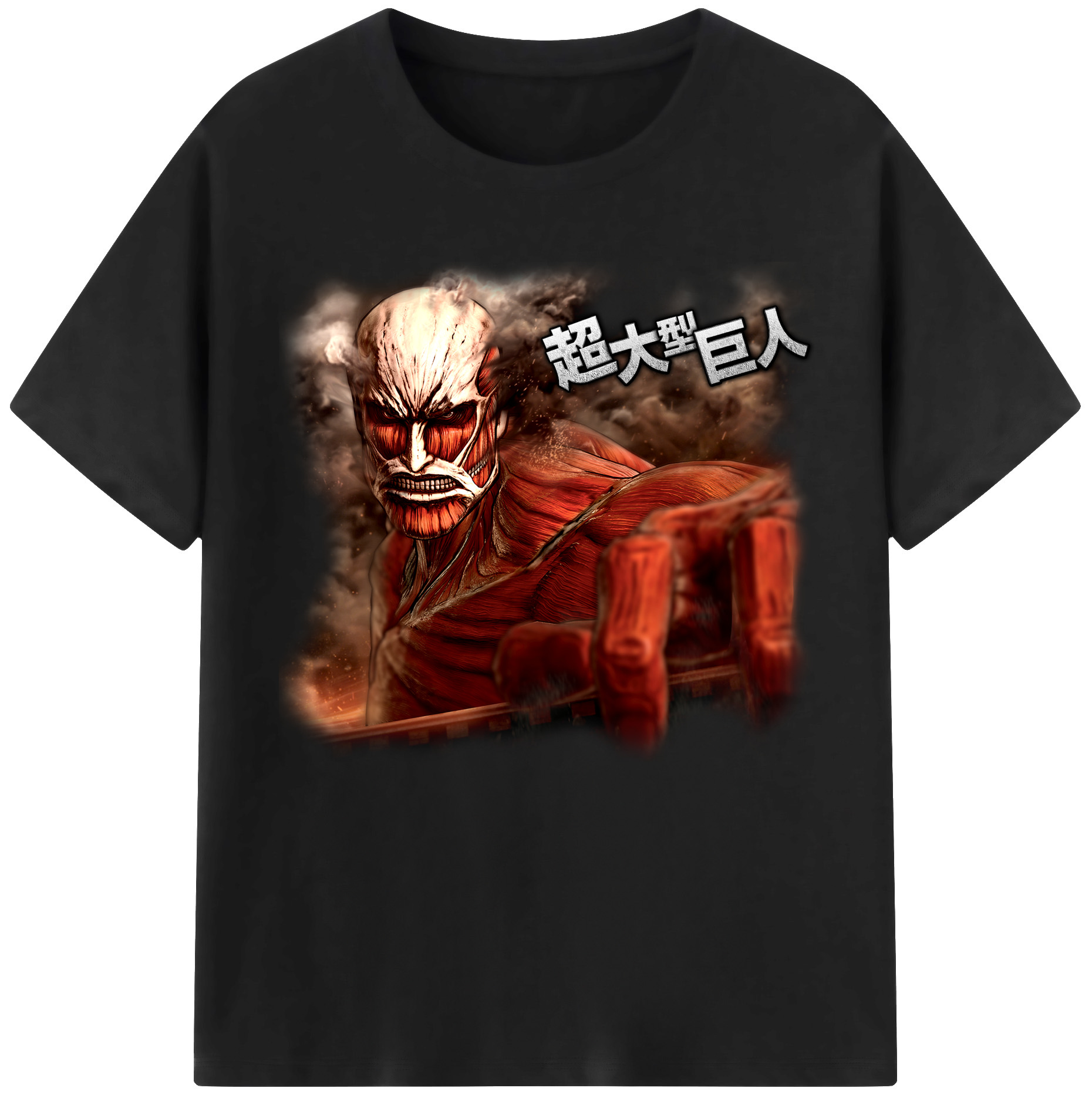 （画像用） 進撃の巨人 Attack on Titan レディースカジュアルプリントTシャツ（綿100％）