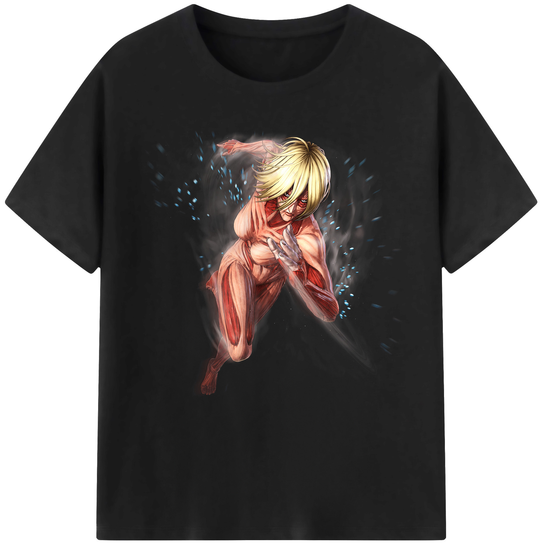 （画像用） 進撃の巨人 Attack on Titan レディースカジュアルプリントTシャツ（綿100％）