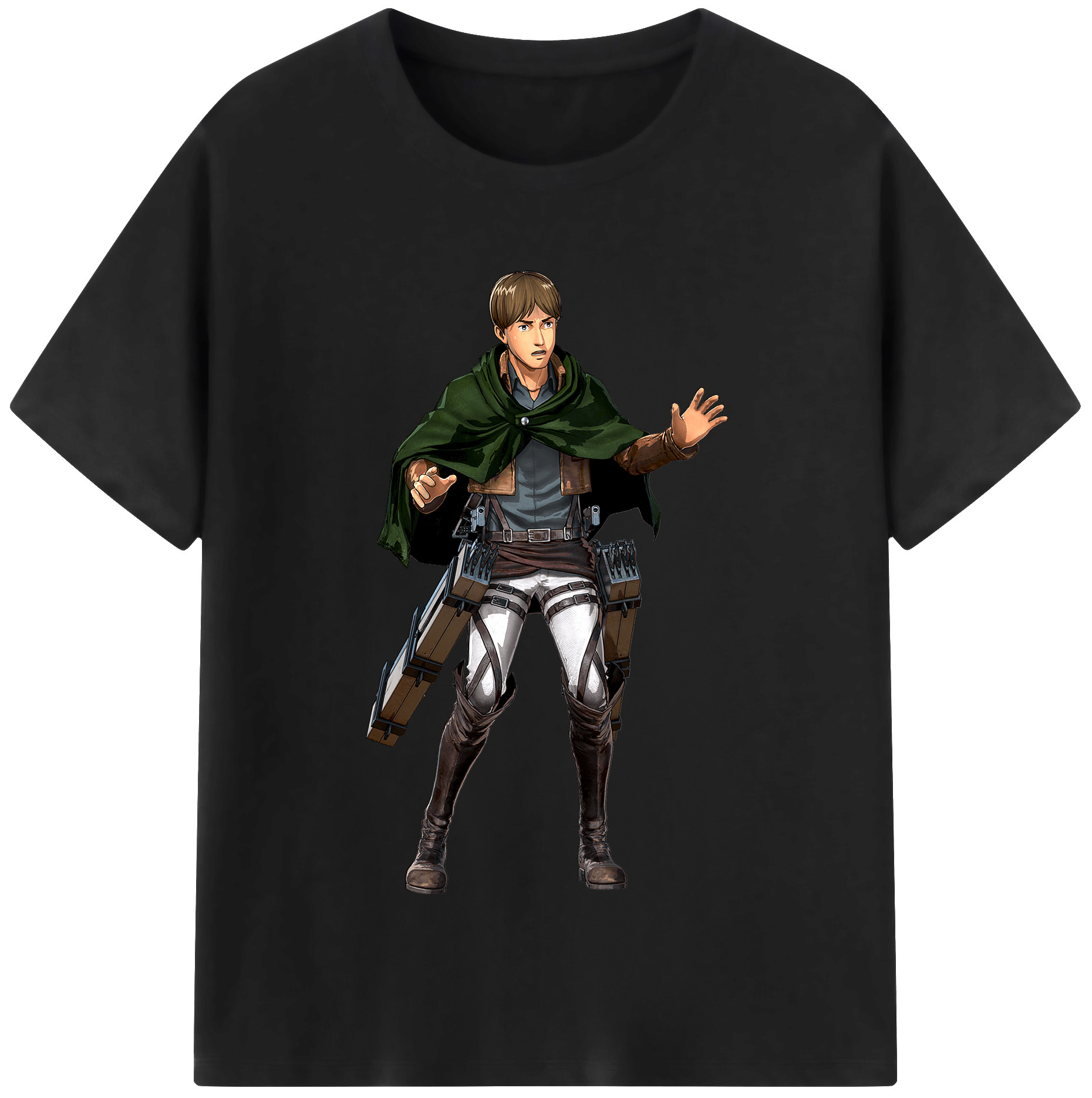 （画像用） 進撃の巨人 Attack on Titan レディースカジュアルプリントTシャツ（綿100％）