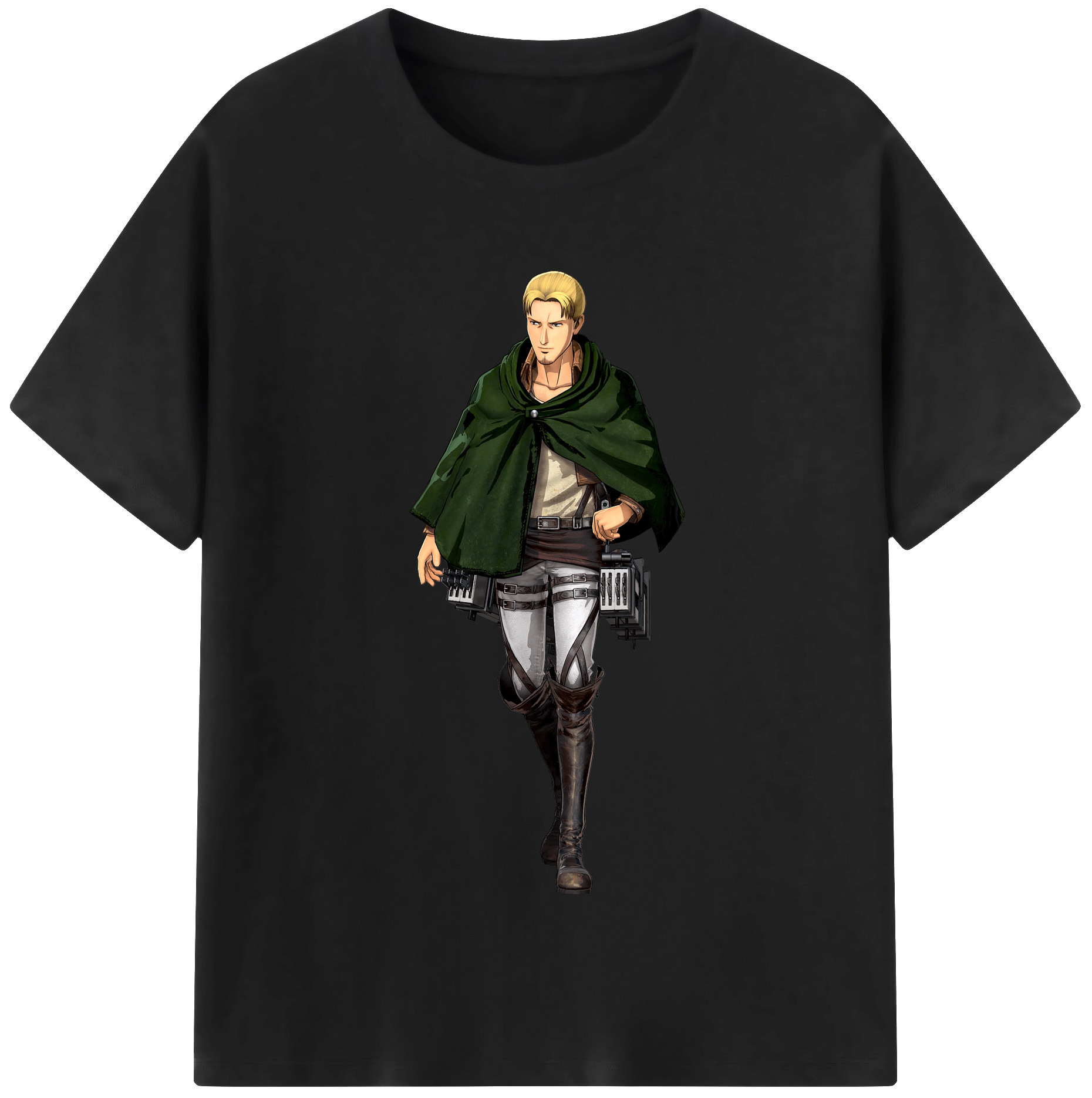（画像用） 進撃の巨人 Attack on Titan レディースカジュアルプリントTシャツ（綿100％）