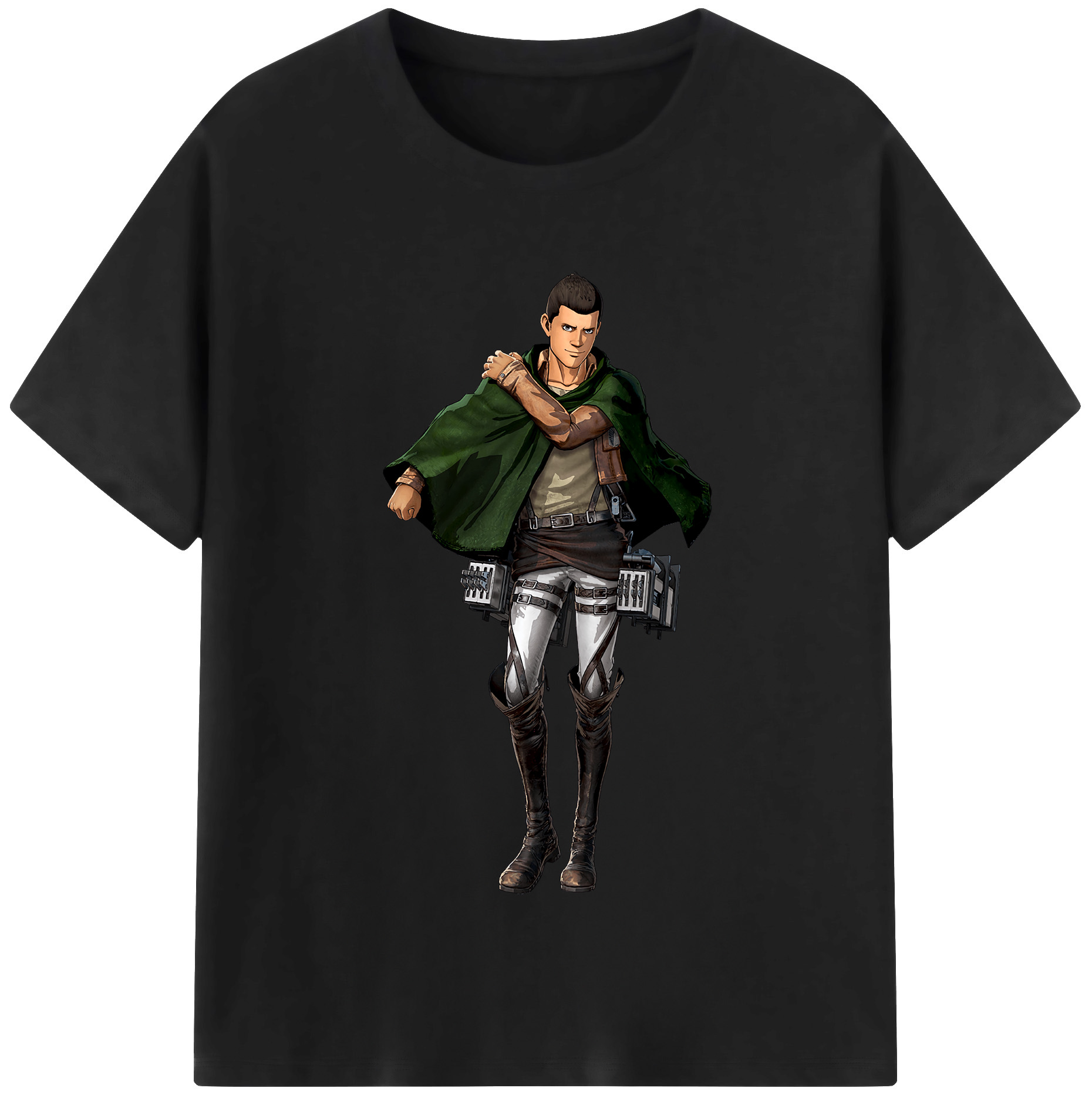 （画像用） 進撃の巨人 Attack on Titan レディースカジュアルプリントTシャツ（綿100％）