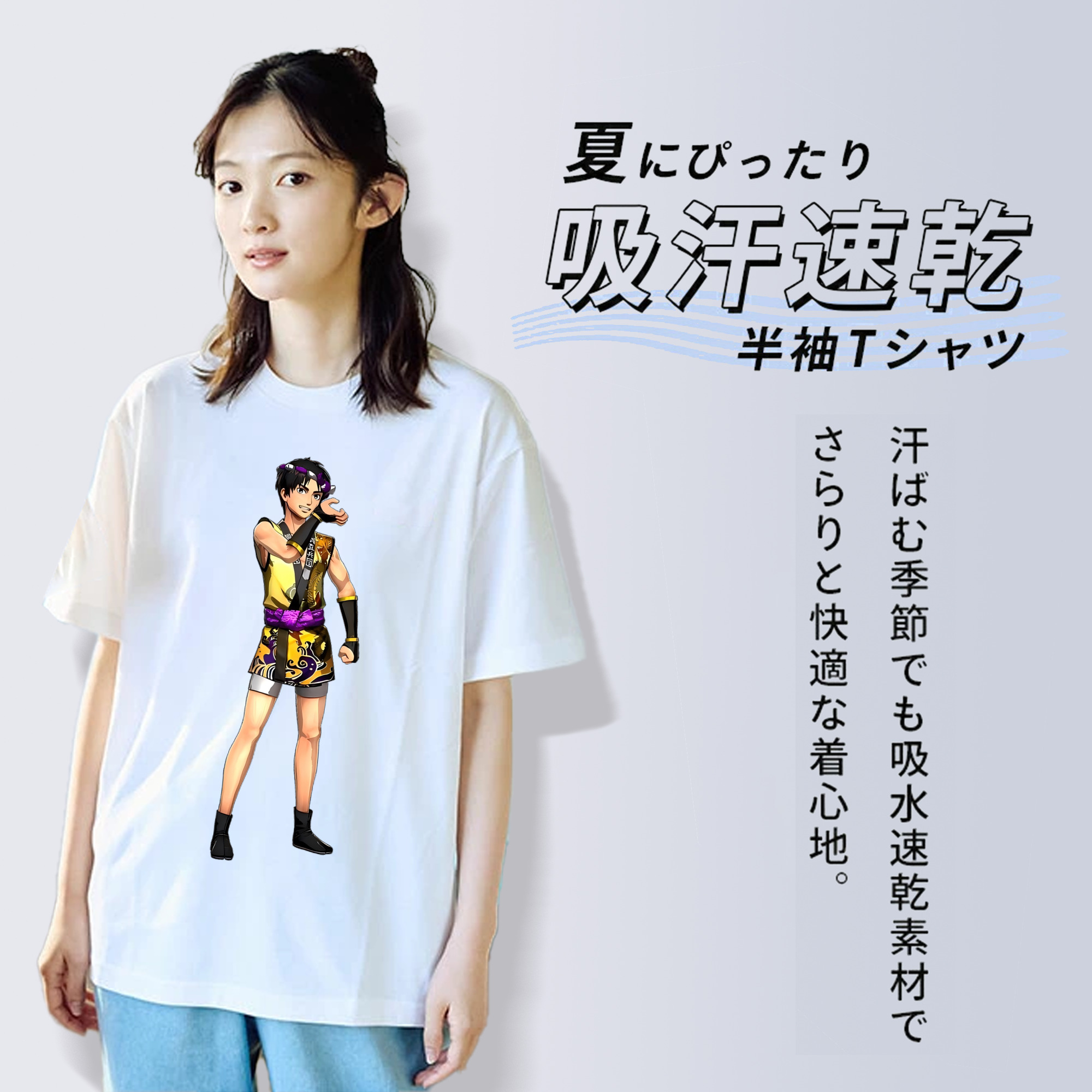 進撃の巨人 リヴァイ·アッカーマン Attack on Titan Levi Ackerman レディースカジュアルプリントTシャツ（綿100％）