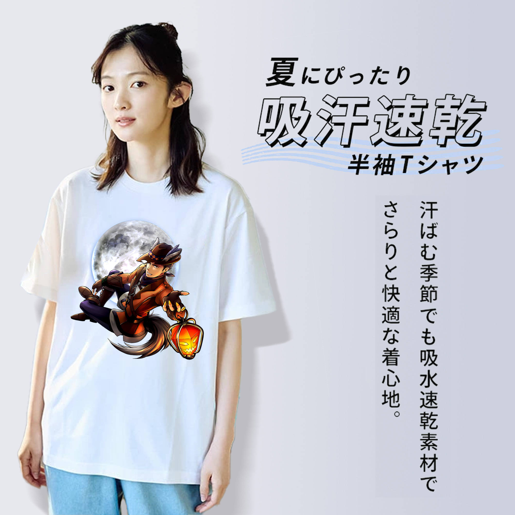 進撃の巨人 Attack on Titan レディースカジュアルプリントTシャツ（綿100％）