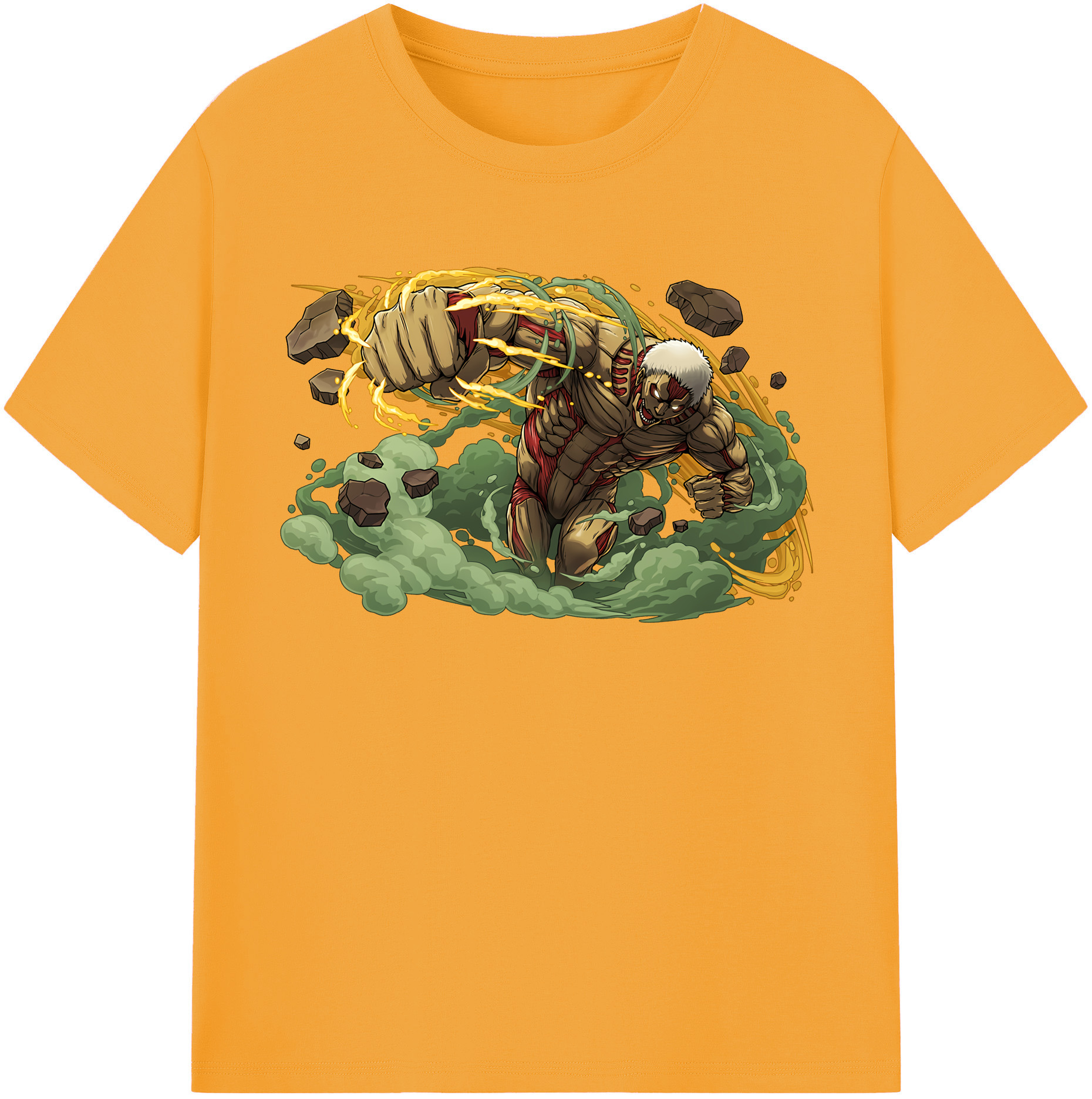 （画像用） 進撃の巨人 Attack on Titan レディースカジュアルプリントTシャツ（綿100％）