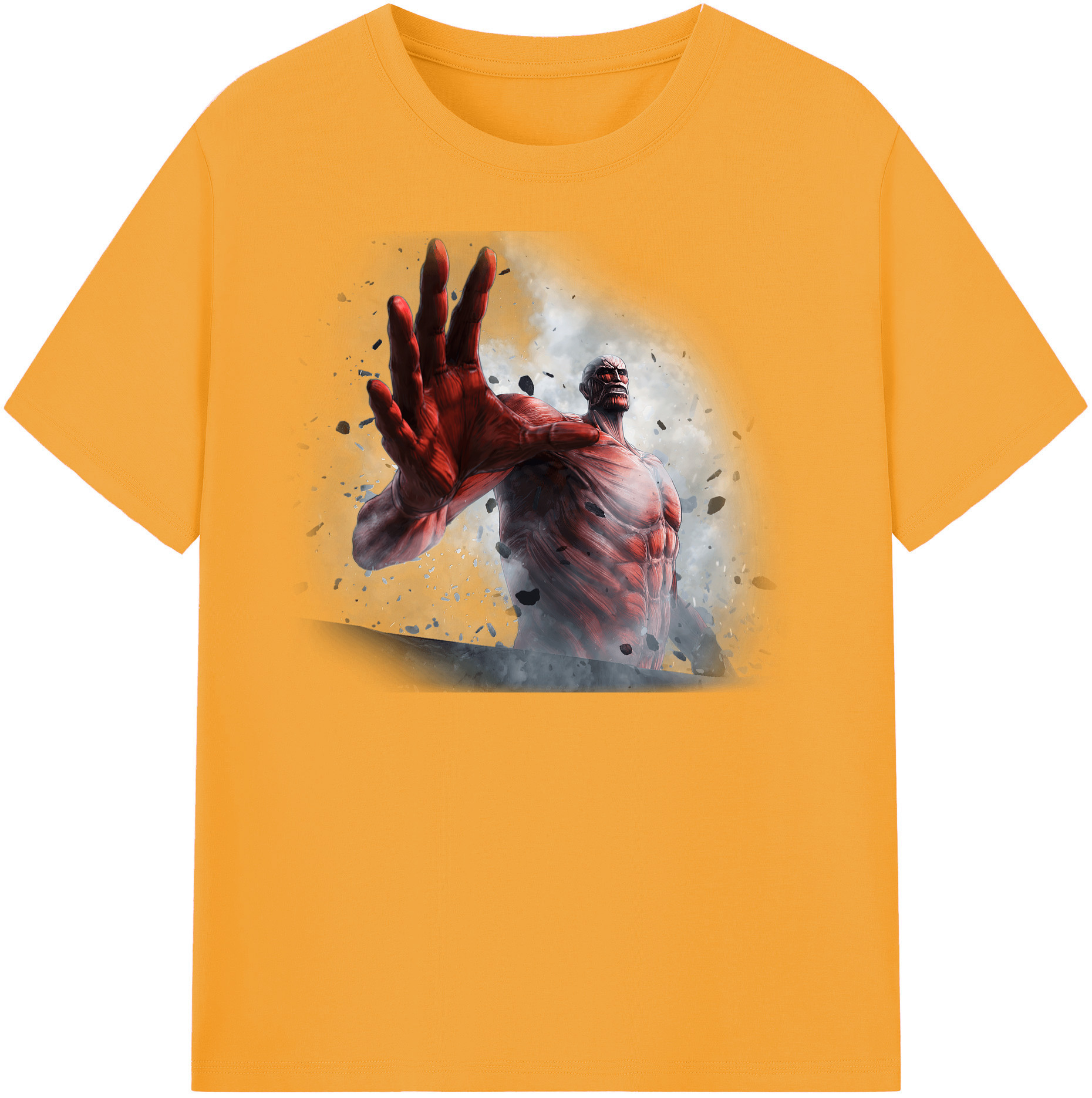 （画像用） 進撃の巨人 Attack on Titan レディースカジュアルプリントTシャツ（綿100％）