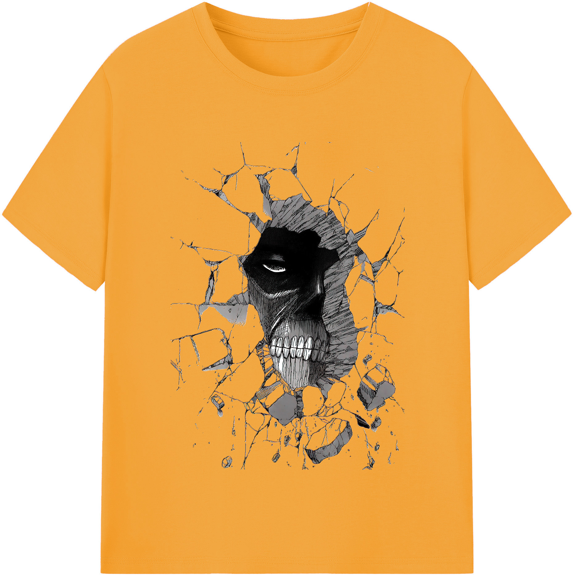 （画像用） 進撃の巨人 Attack on Titan レディースカジュアルプリントTシャツ（綿100％）