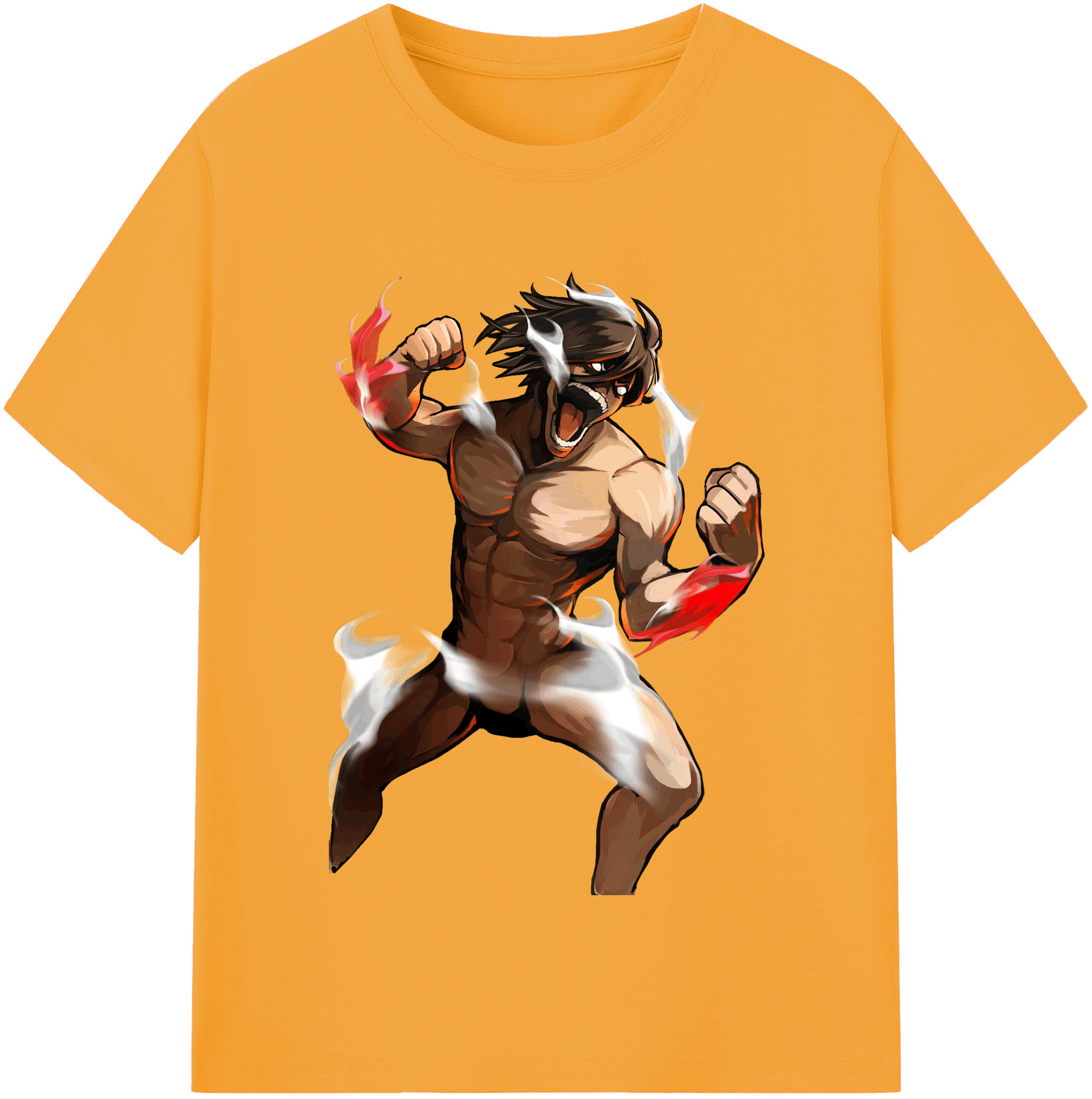 （画像用） 進撃の巨人 Attack on Titan レディースカジュアルプリントTシャツ（綿100％）