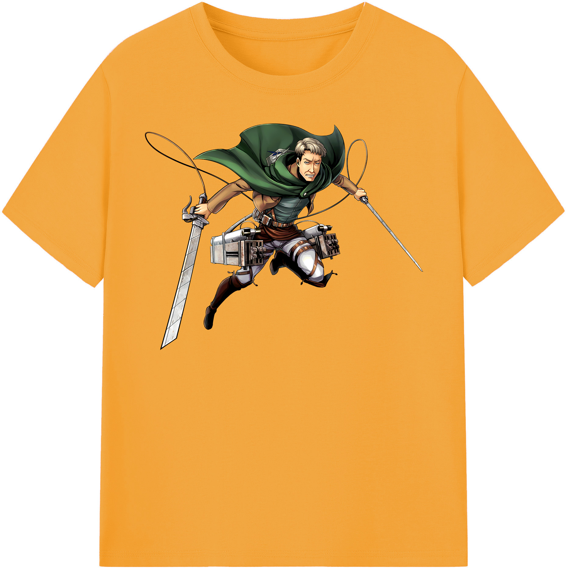（画像用） 進撃の巨人 Attack on Titan レディースカジュアルプリントTシャツ（綿100％）