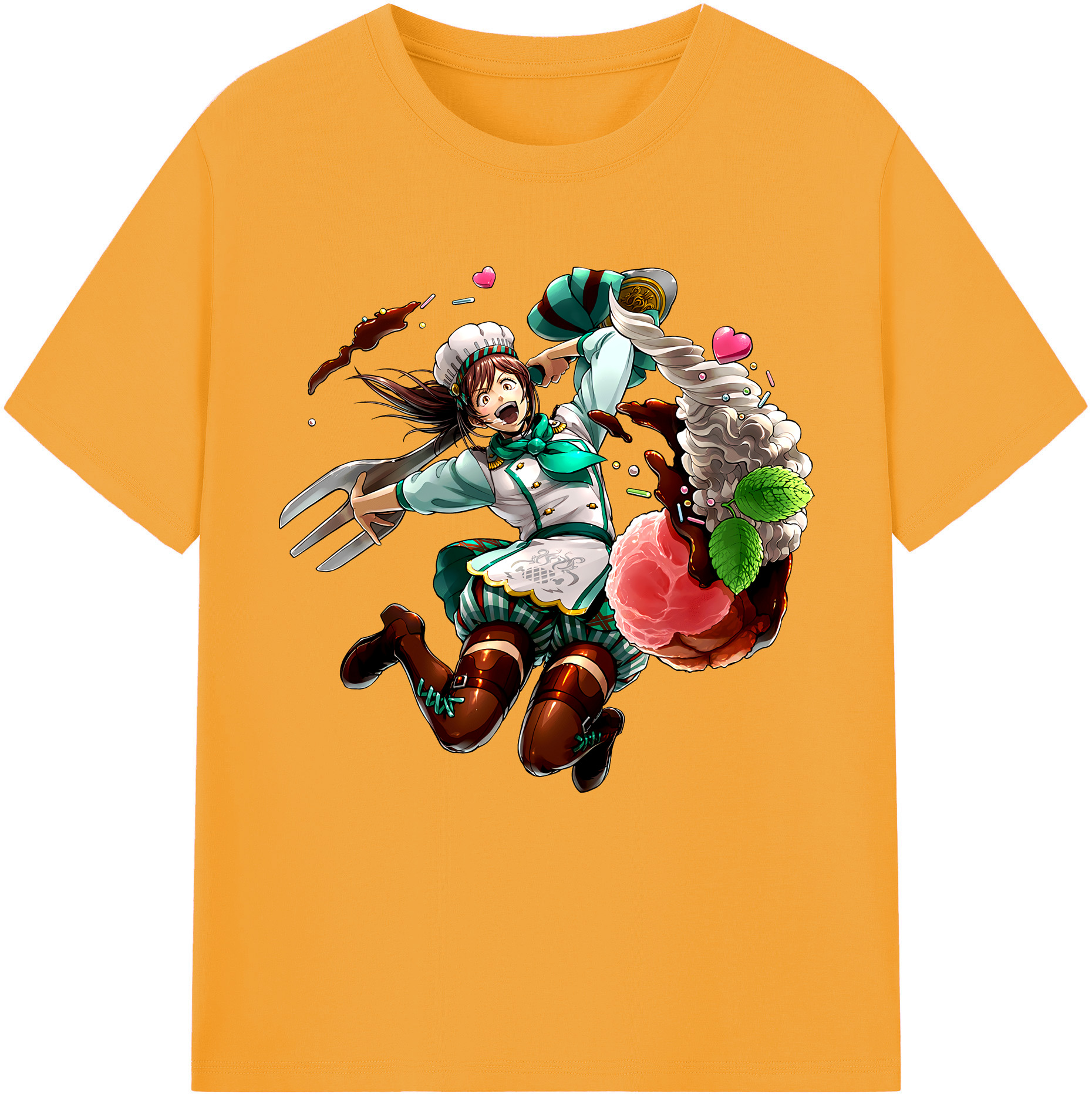 （画像用） 進撃の巨人 サシャ·ブラウス Attack on Titan Sasha Blaus レディースカジュアルプリントTシャツ（綿100％）