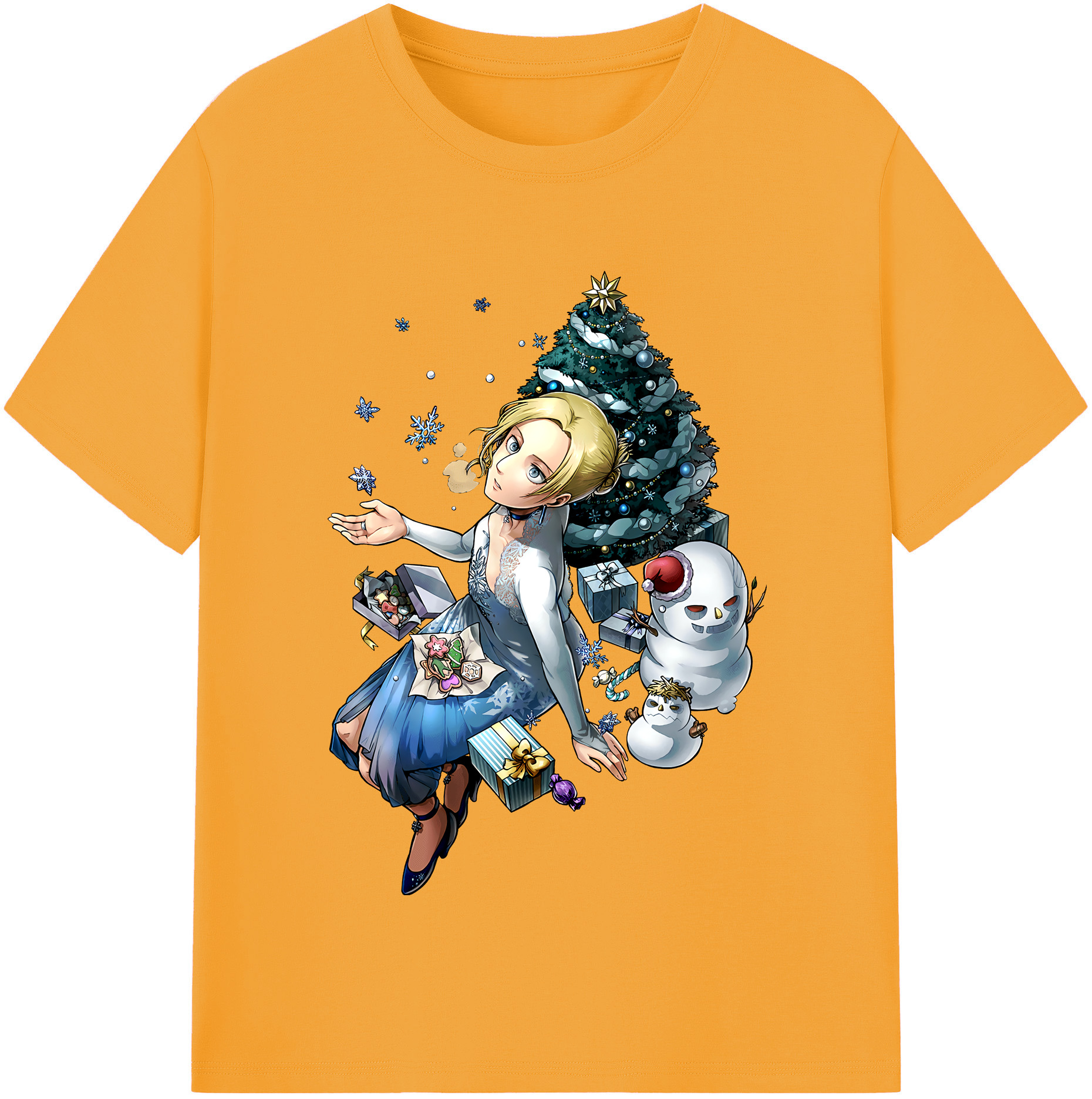 （画像用） 進撃の巨人 アニ・レオンハート Attack on Titan Annie Leonhart レディースカジュアルプリントTシャツ（綿100％）