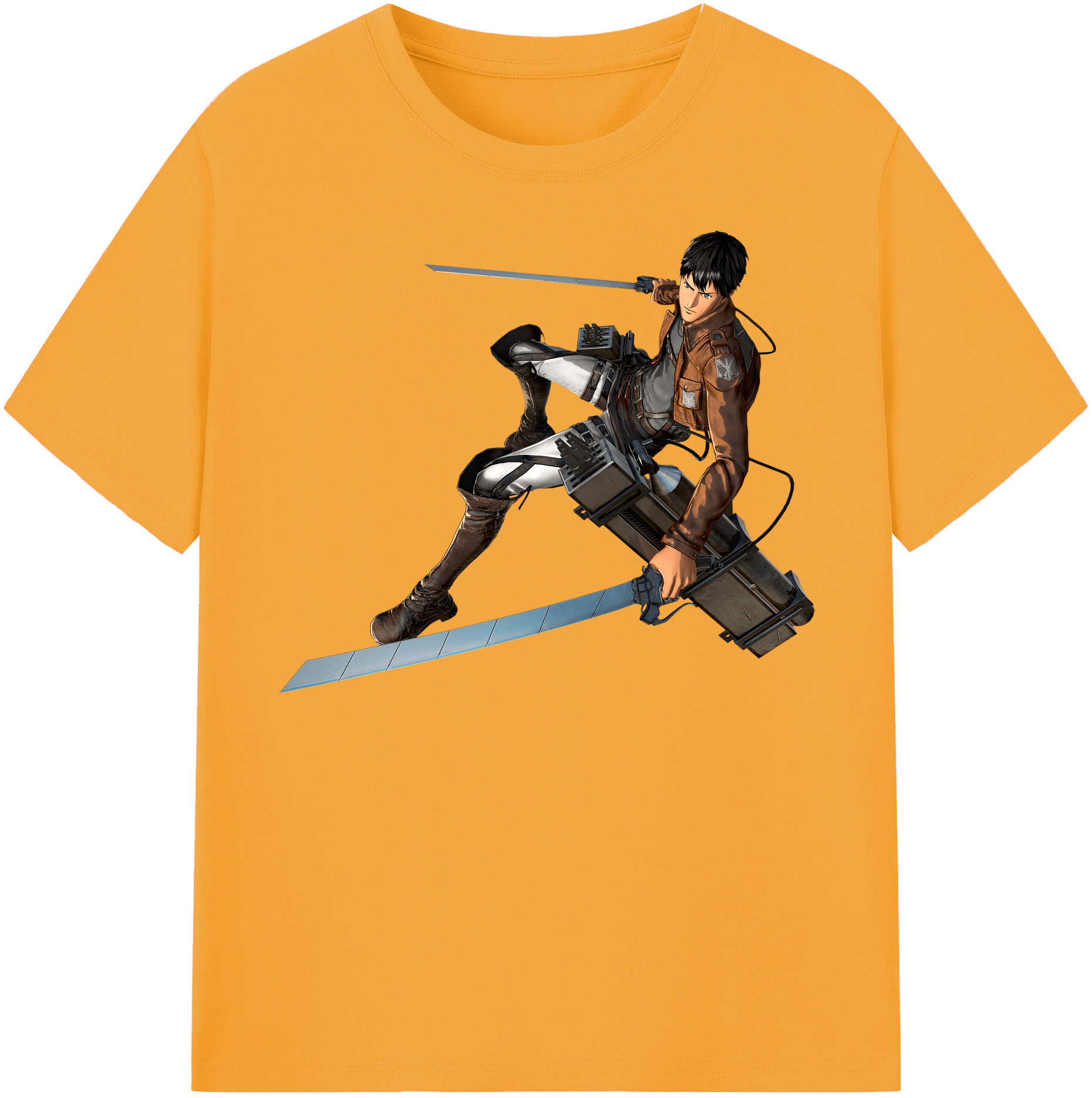 （画像用） 進撃の巨人 ベルトルト・フーバー Attack on Titan Bertholdt Hoover レディースカジュアルプリントTシャツ（綿100％）