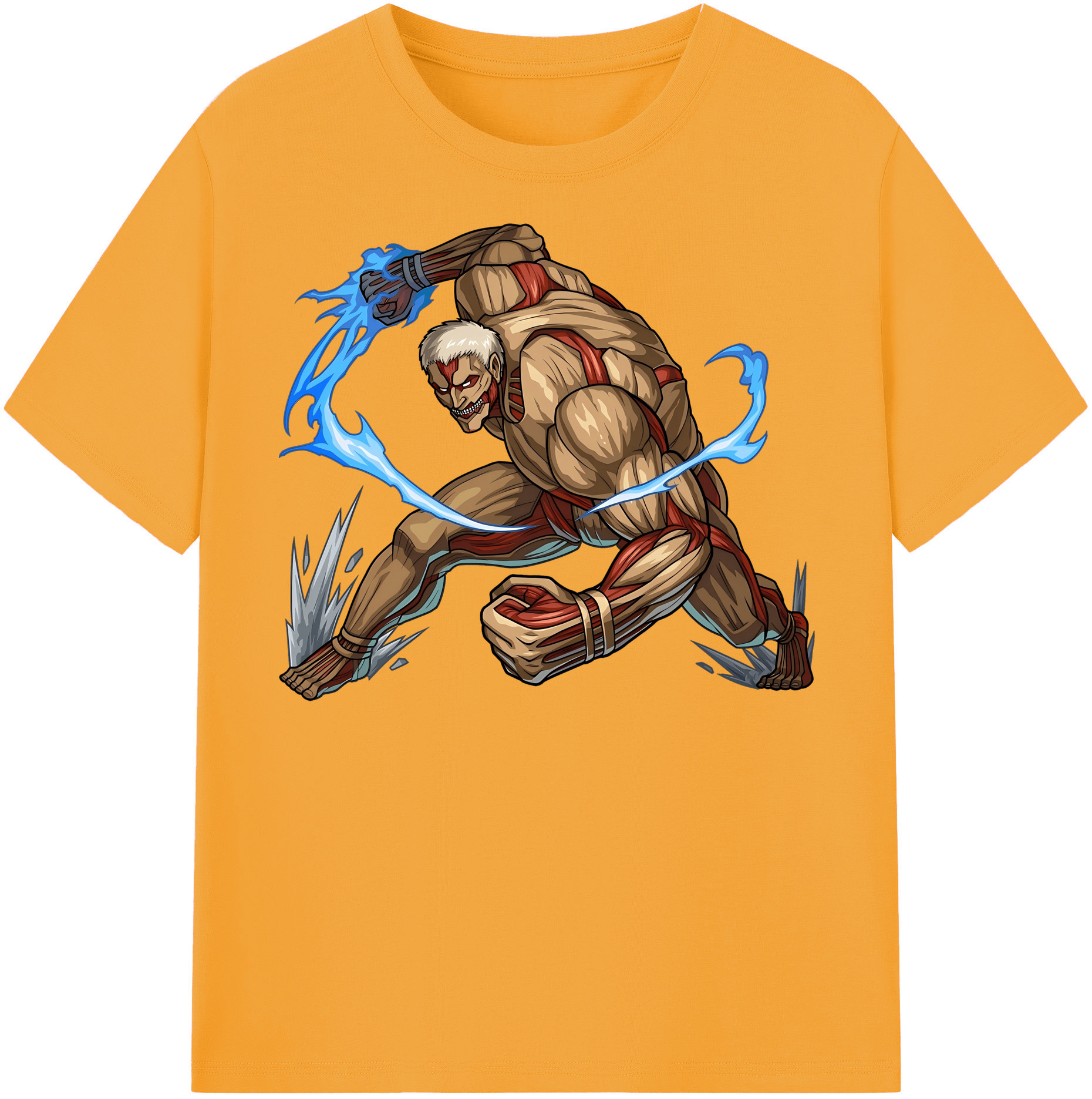 （画像用） 進撃の巨人 Attack on Titan レディースカジュアルプリントTシャツ（綿100％）