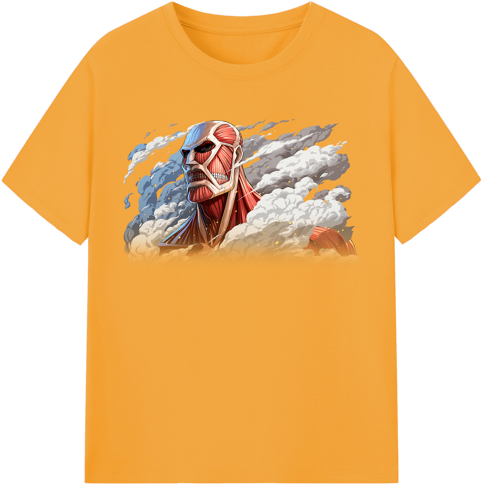 （画像用） 進撃の巨人 Attack on Titan レディースカジュアルプリントTシャツ（綿100％）