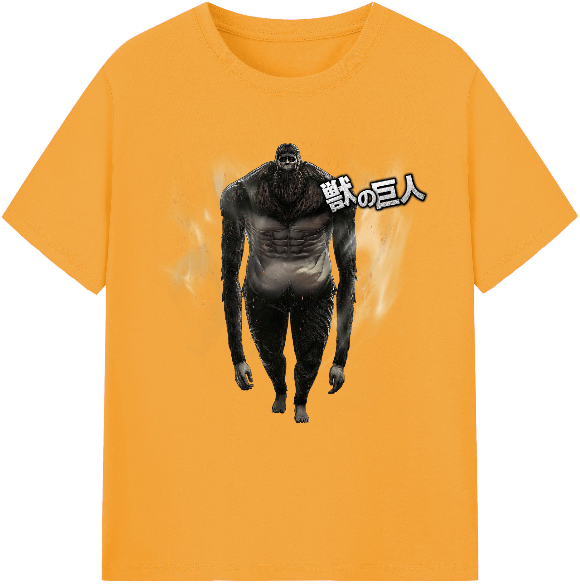 （画像用） 進撃の巨人 Attack on Titan レディースカジュアルプリントTシャツ（綿100％）