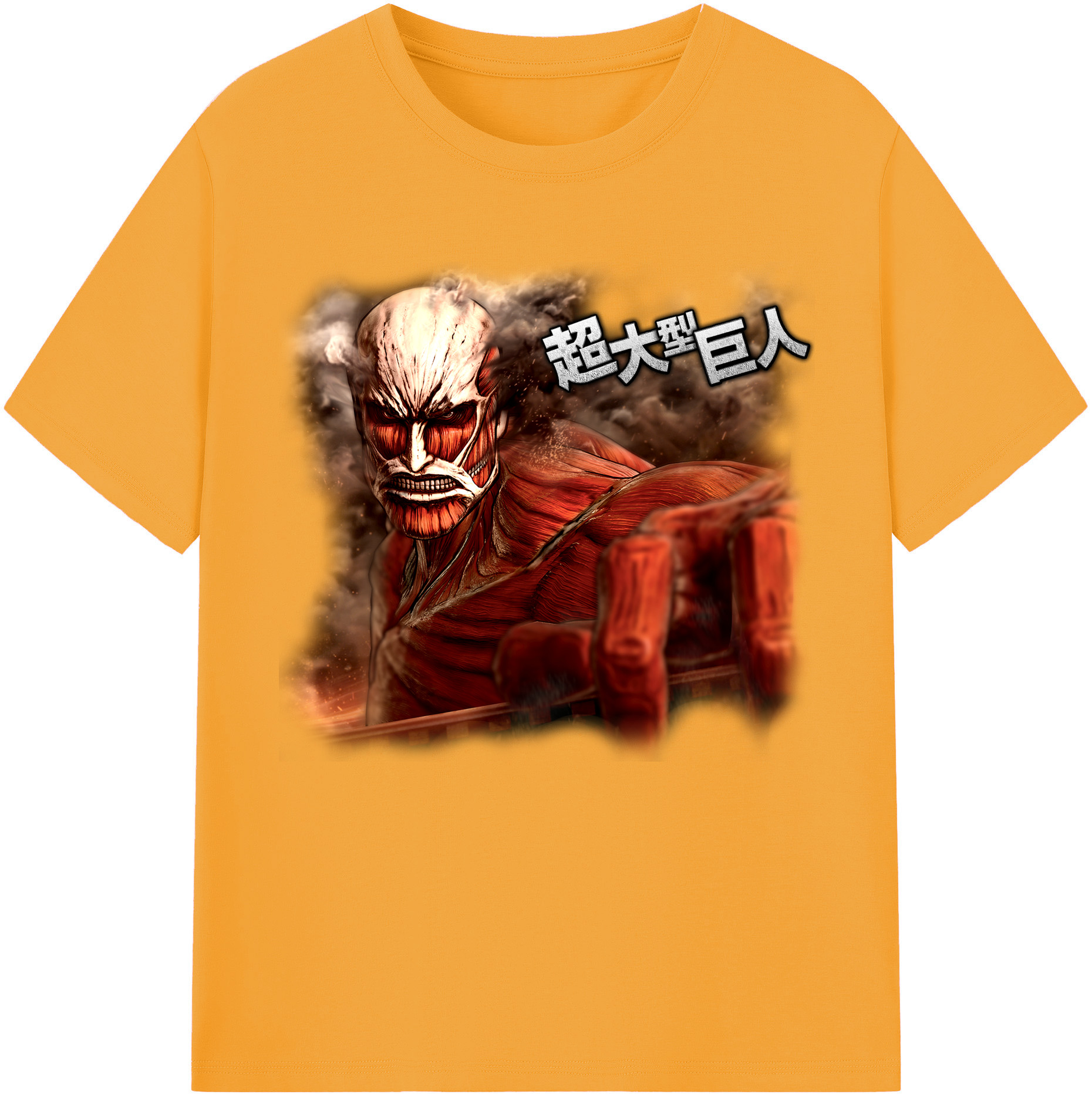 （画像用） 進撃の巨人 Attack on Titan レディースカジュアルプリントTシャツ（綿100％）