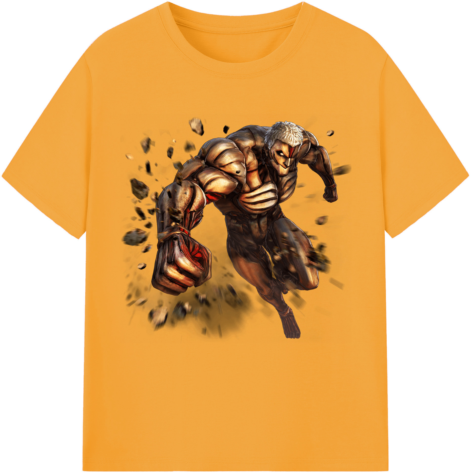 （画像用） 進撃の巨人 Attack on Titan レディースカジュアルプリントTシャツ（綿100％）