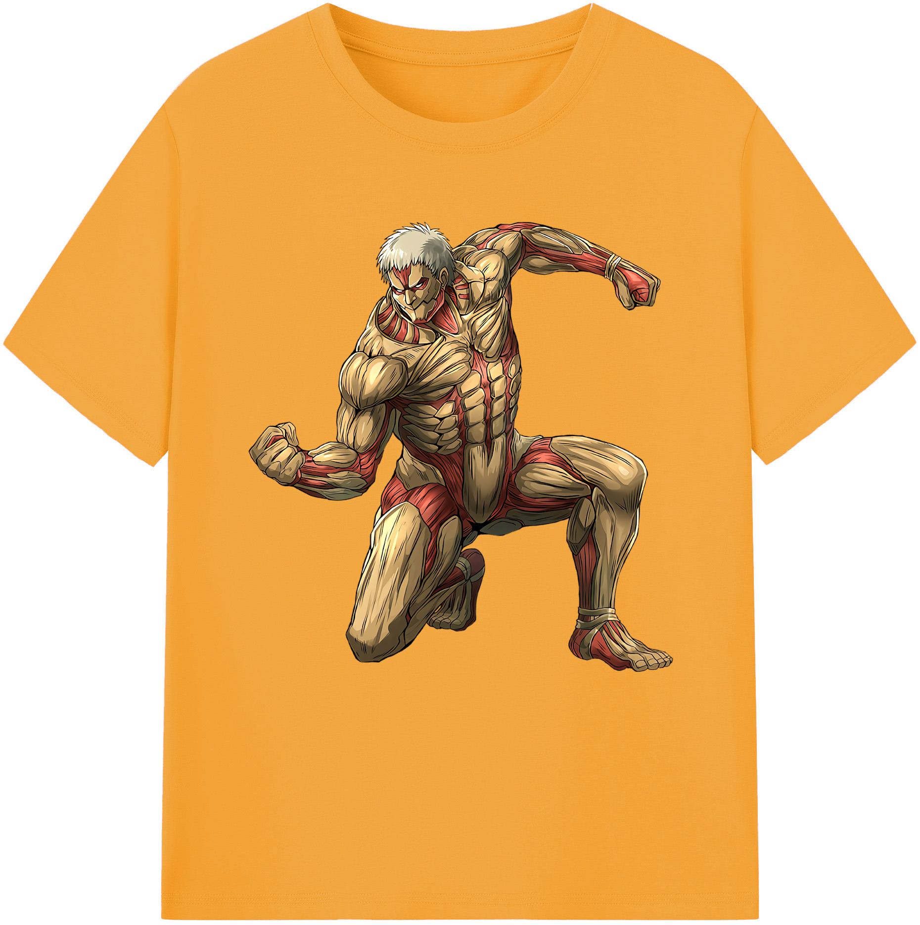 （画像用） 進撃の巨人 Attack on Titan レディースカジュアルプリントTシャツ（綿100％）