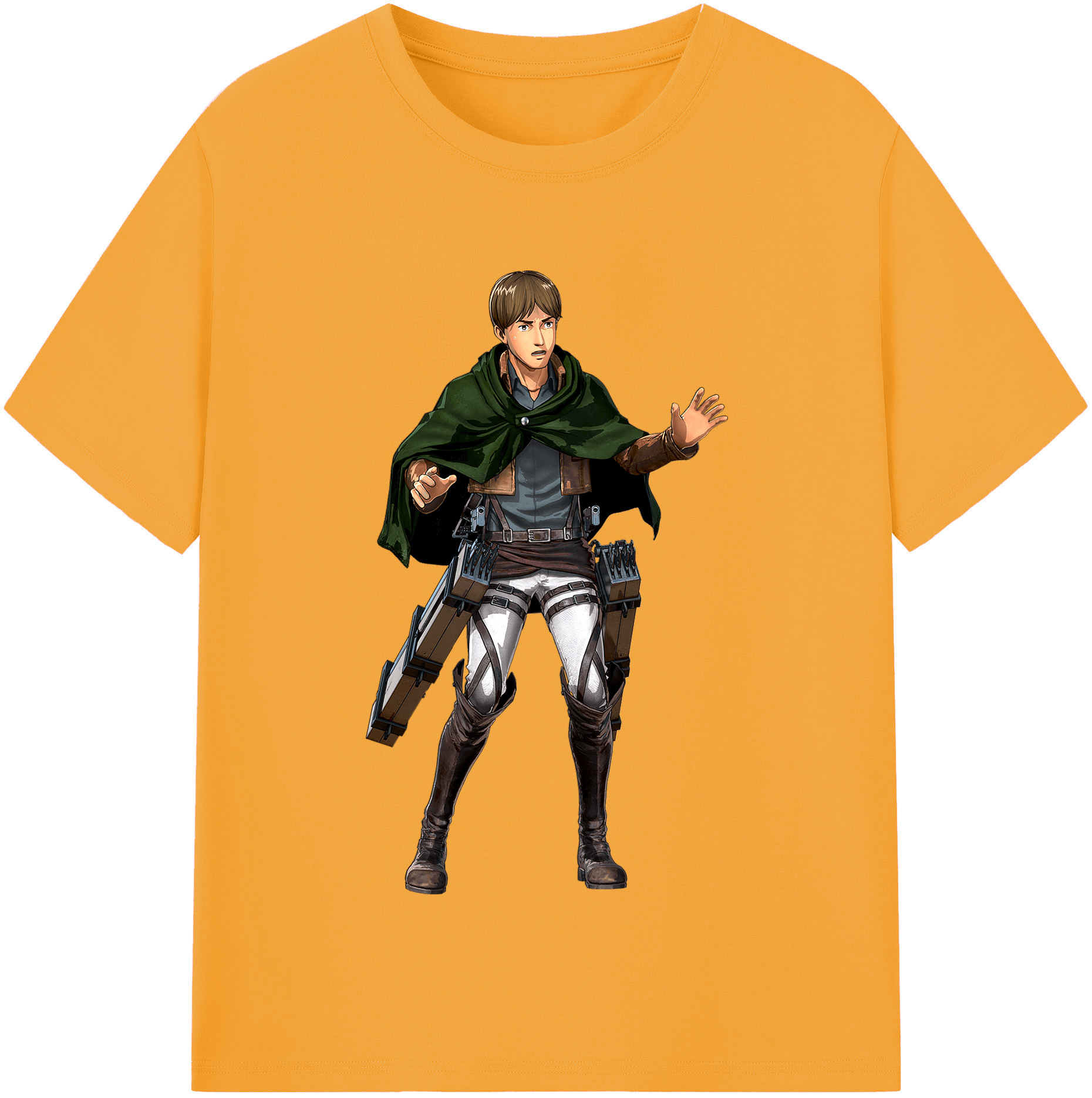 （画像用） 進撃の巨人 Attack on Titan レディースカジュアルプリントTシャツ（綿100％）