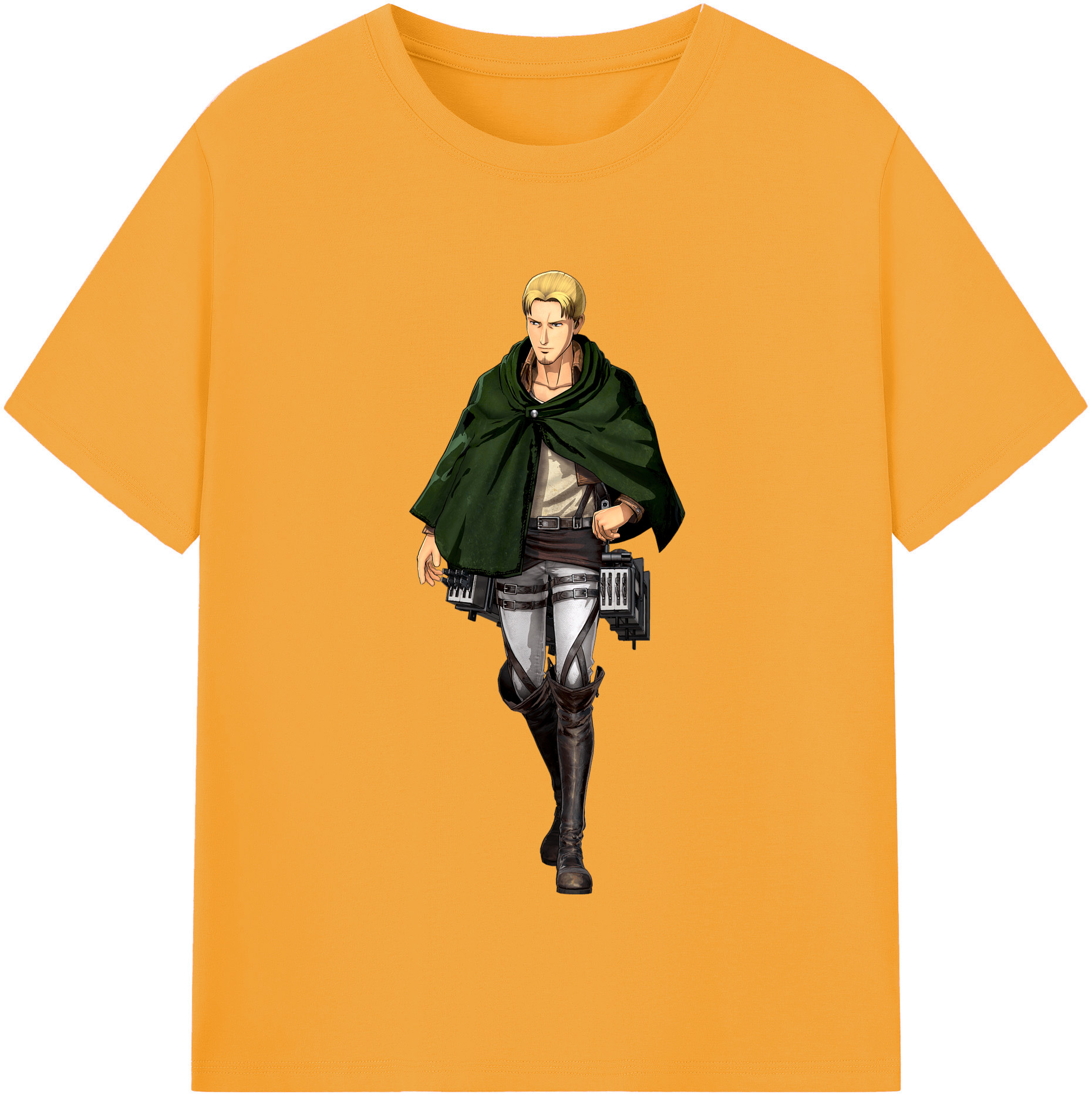 （画像用） 進撃の巨人 Attack on Titan レディースカジュアルプリントTシャツ（綿100％）