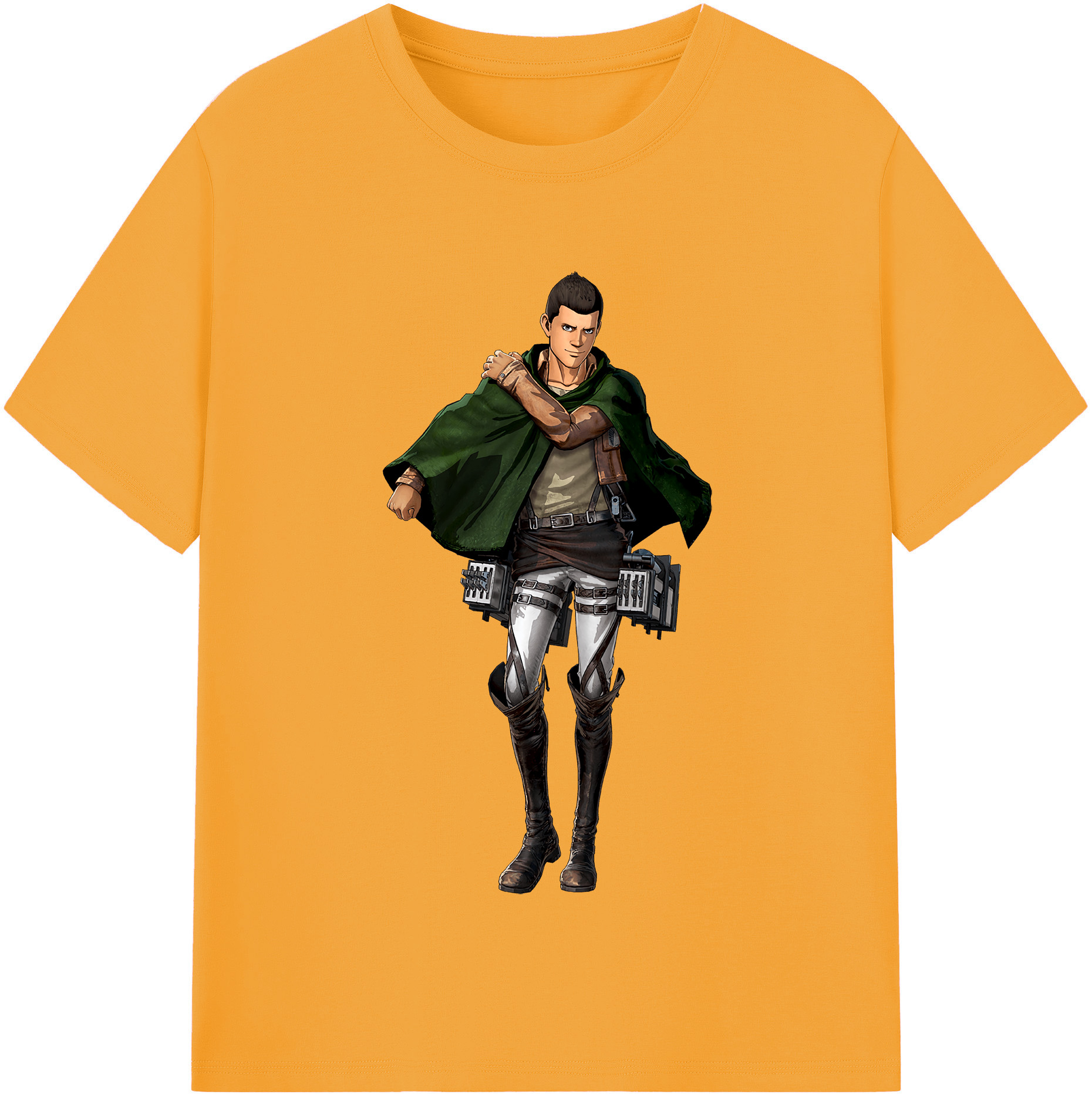 （画像用） 進撃の巨人 Attack on Titan レディースカジュアルプリントTシャツ（綿100％）