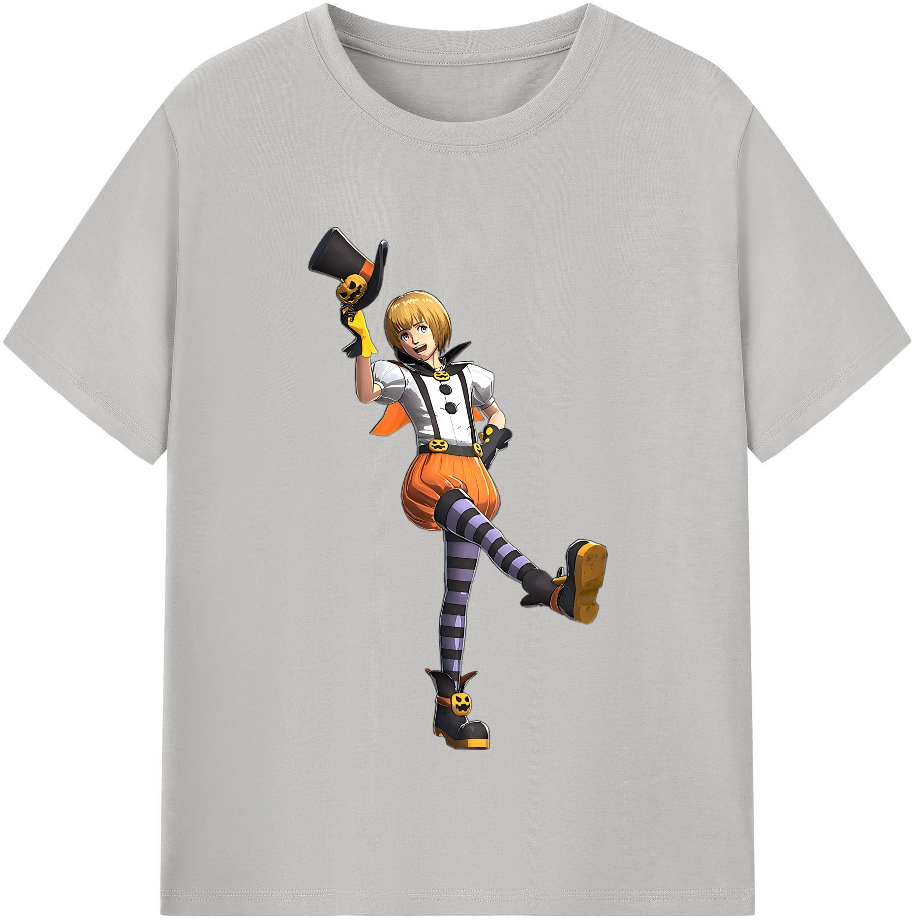 （画像用） 進撃の巨人 アルミン·アルレルト Attack on Titan Armin Arlert レディースカジュアルプリントTシャツ（綿100％）