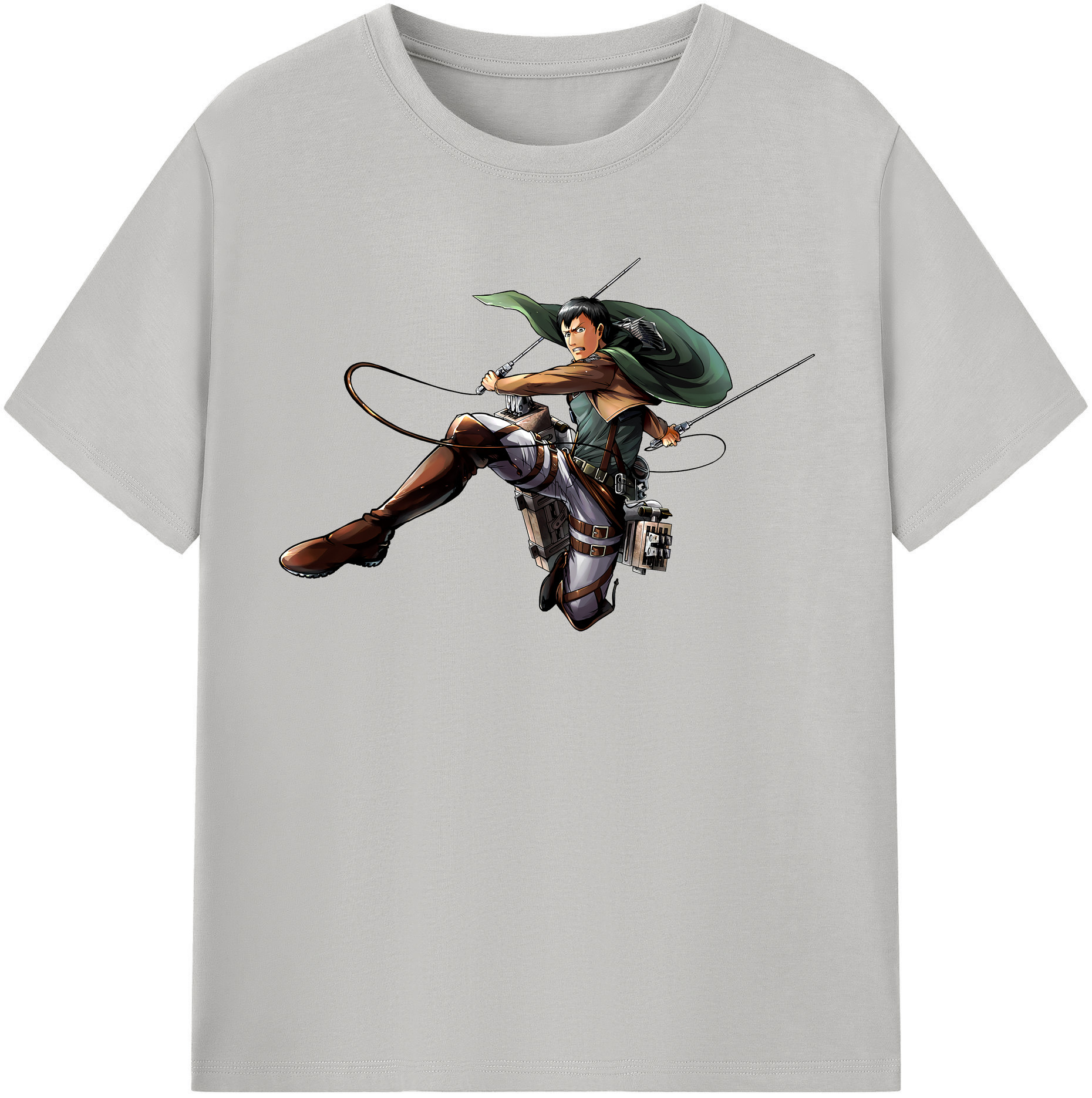 （画像用） 進撃の巨人 ベルトルト・フーバー Attack on Titan Bertholdt Hoover レディースカジュアルプリントTシャツ（綿100％）