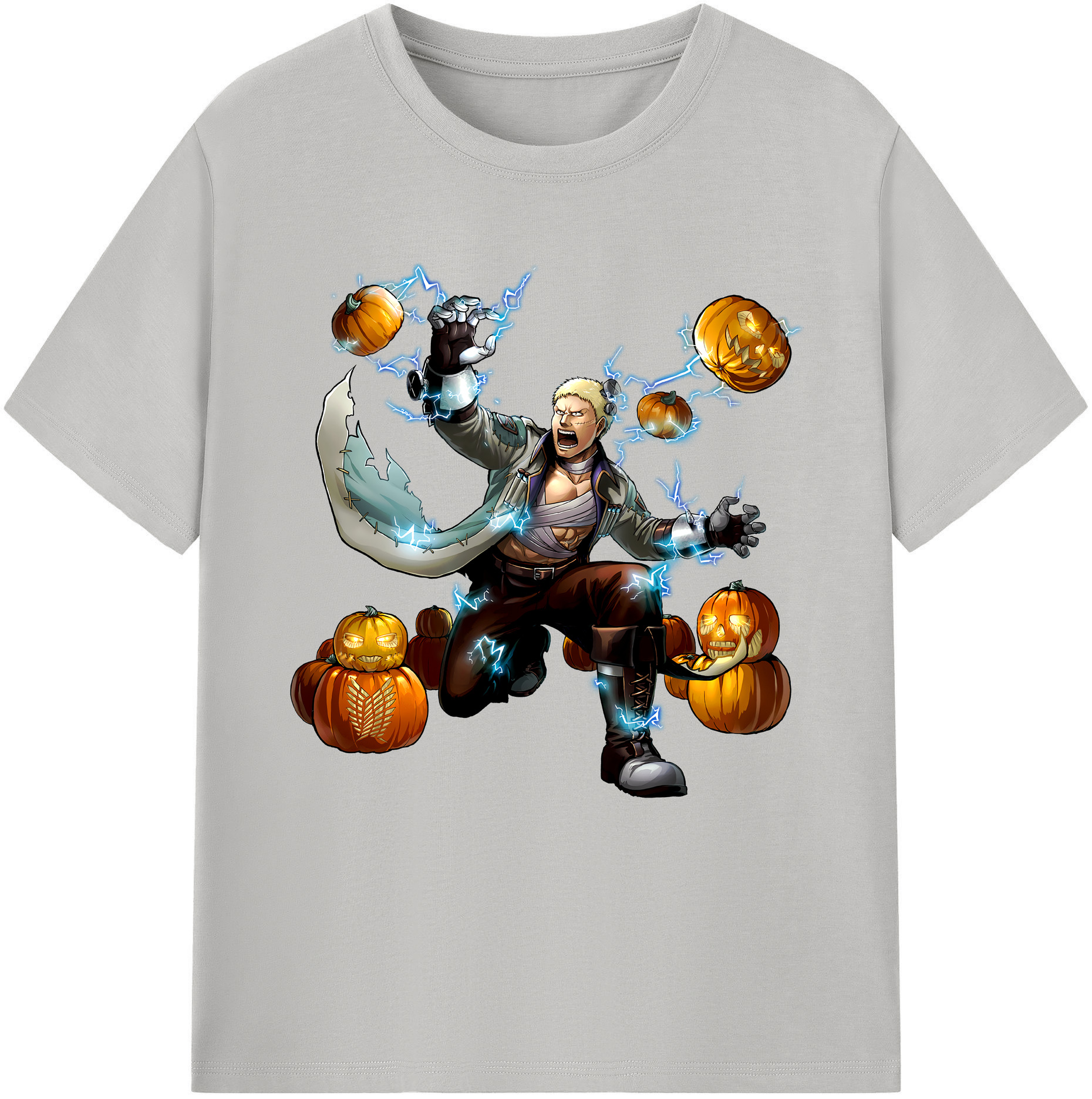（画像用） 進撃の巨人 ライナー・ブラウン Attack on Titan Reiner Braun レディースカジュアルプリントTシャツ（綿100％）