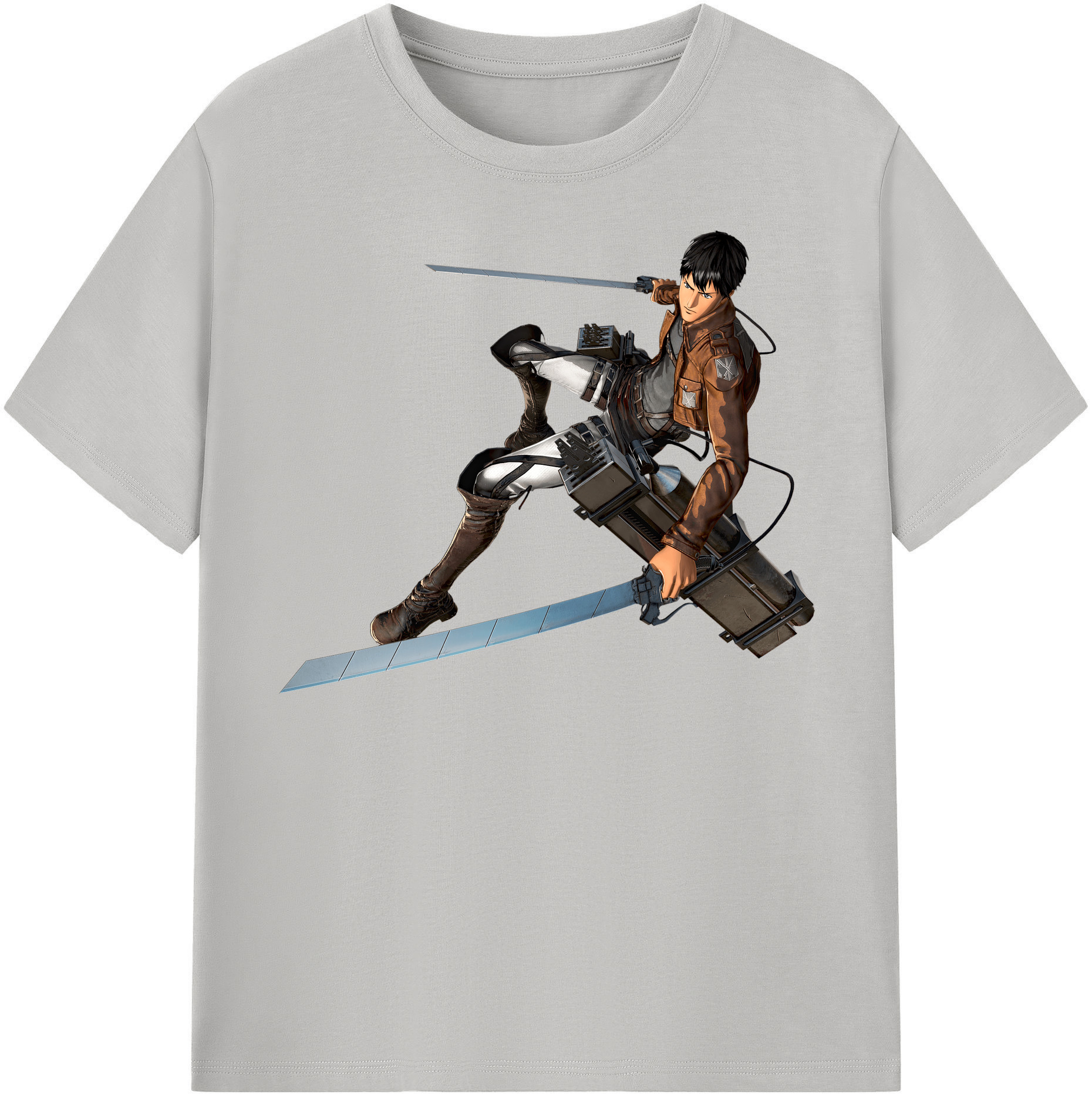 （画像用） 進撃の巨人 ベルトルト・フーバー Attack on Titan Bertholdt Hoover レディースカジュアルプリントTシャツ（綿100％）