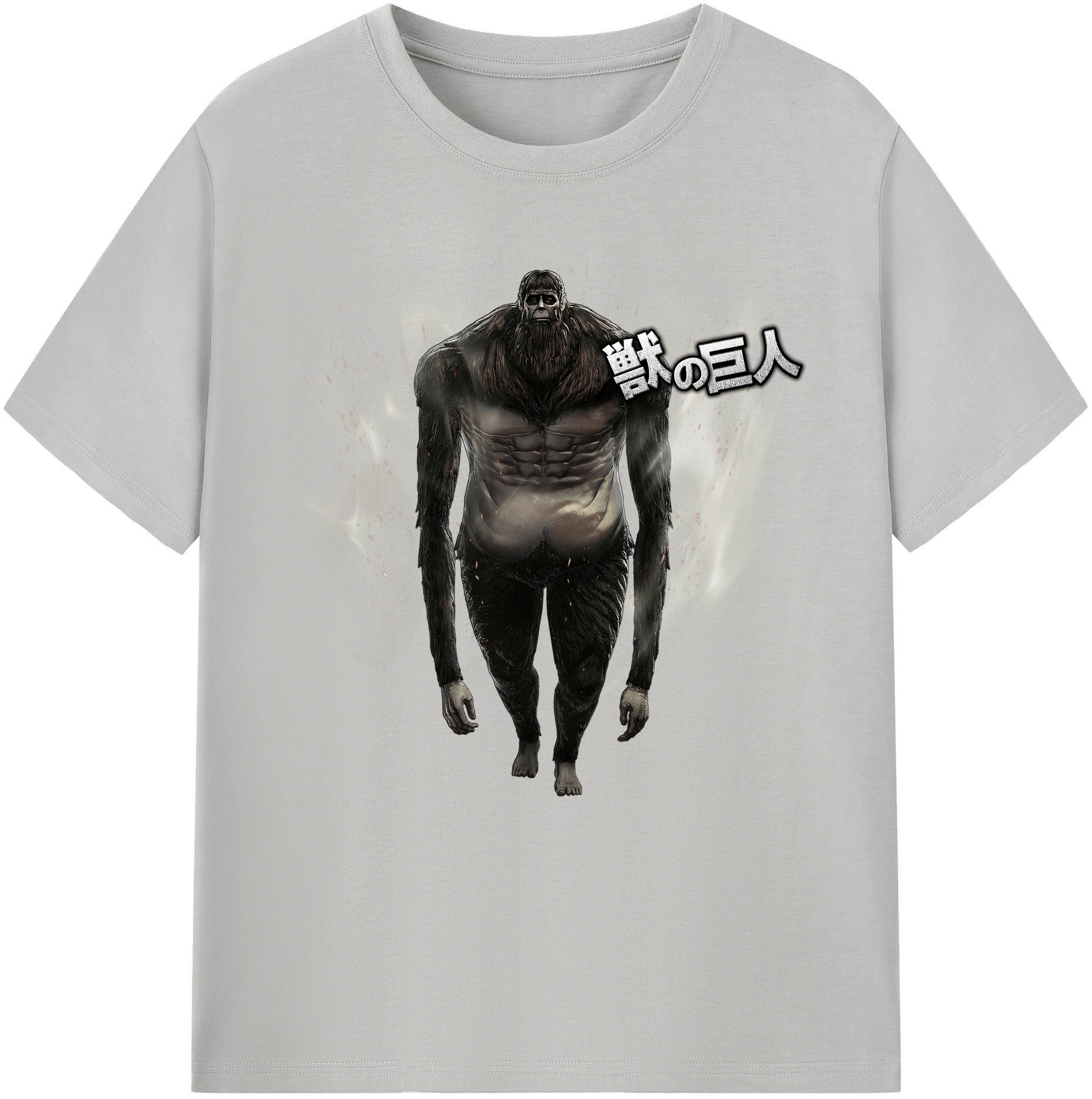 （画像用） 進撃の巨人 Attack on Titan レディースカジュアルプリントTシャツ（綿100％）