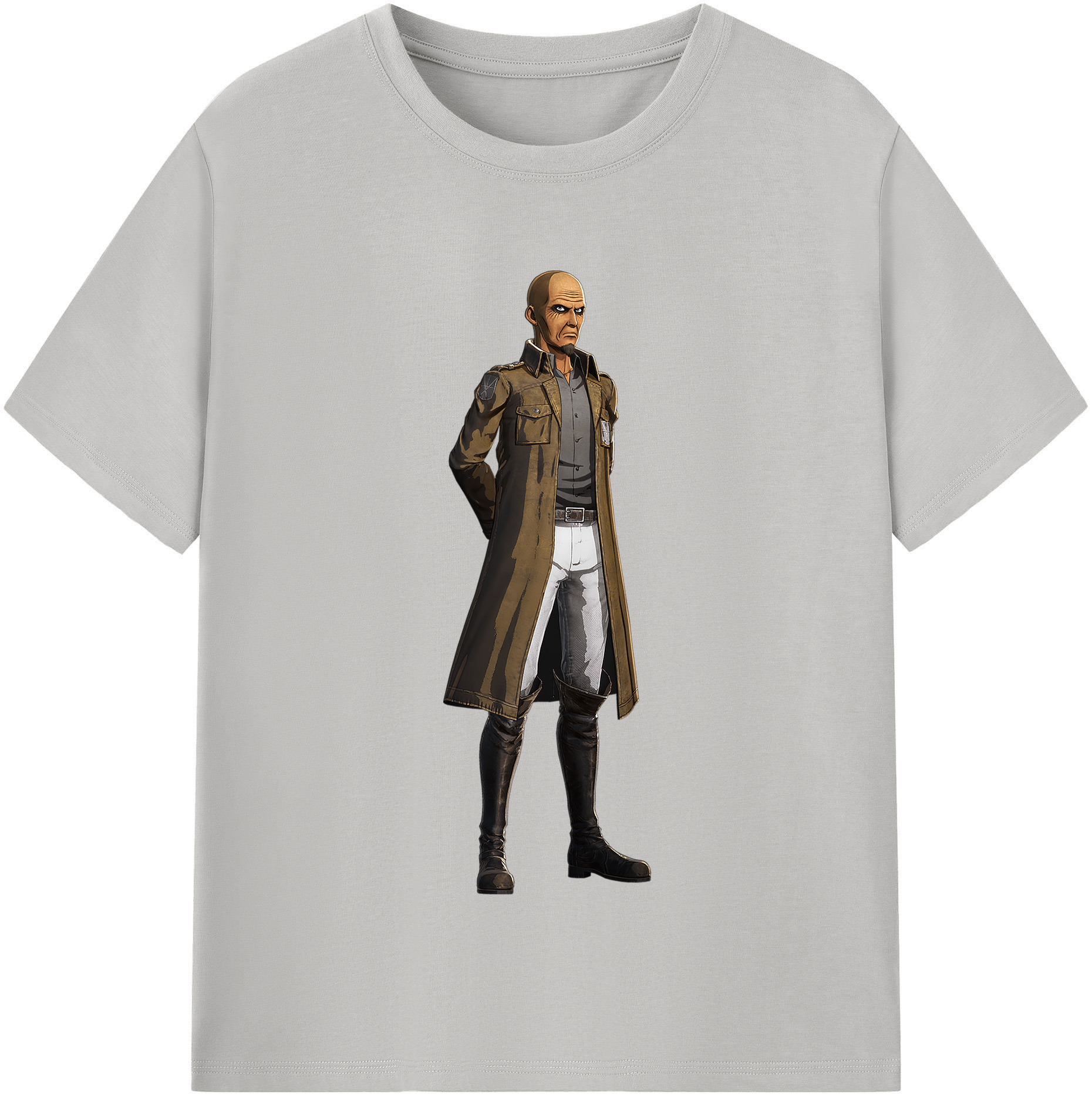 （画像用） 進撃の巨人 Attack on Titan レディースカジュアルプリントTシャツ（綿100％）