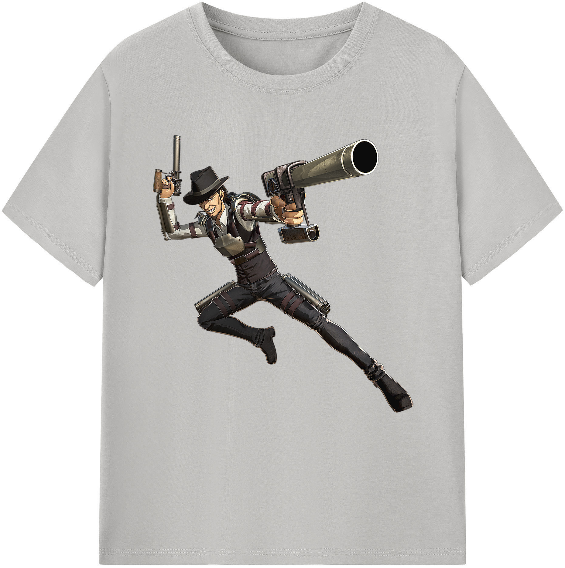 （画像用） 進撃の巨人 Attack on Titan レディースカジュアルプリントTシャツ（綿100％）