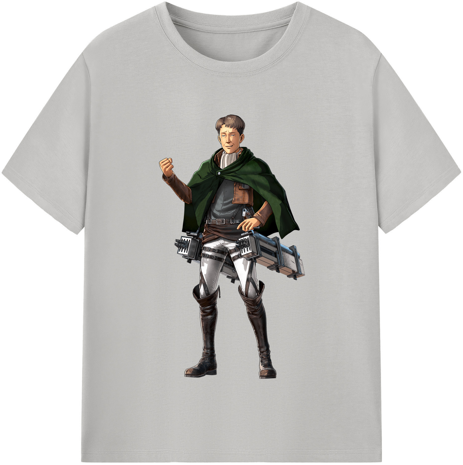 （画像用） 進撃の巨人 Attack on Titan レディースカジュアルプリントTシャツ（綿100％）