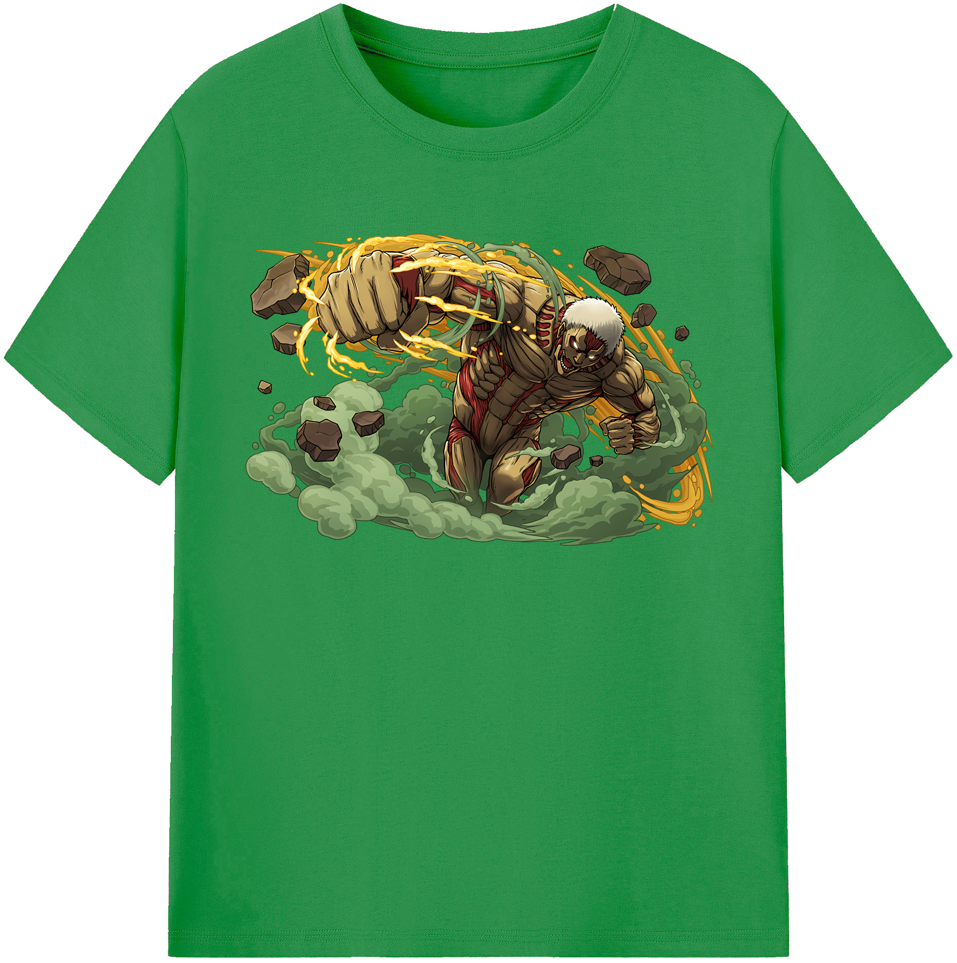 （画像用） 進撃の巨人 Attack on Titan レディースカジュアルプリントTシャツ（綿100％）