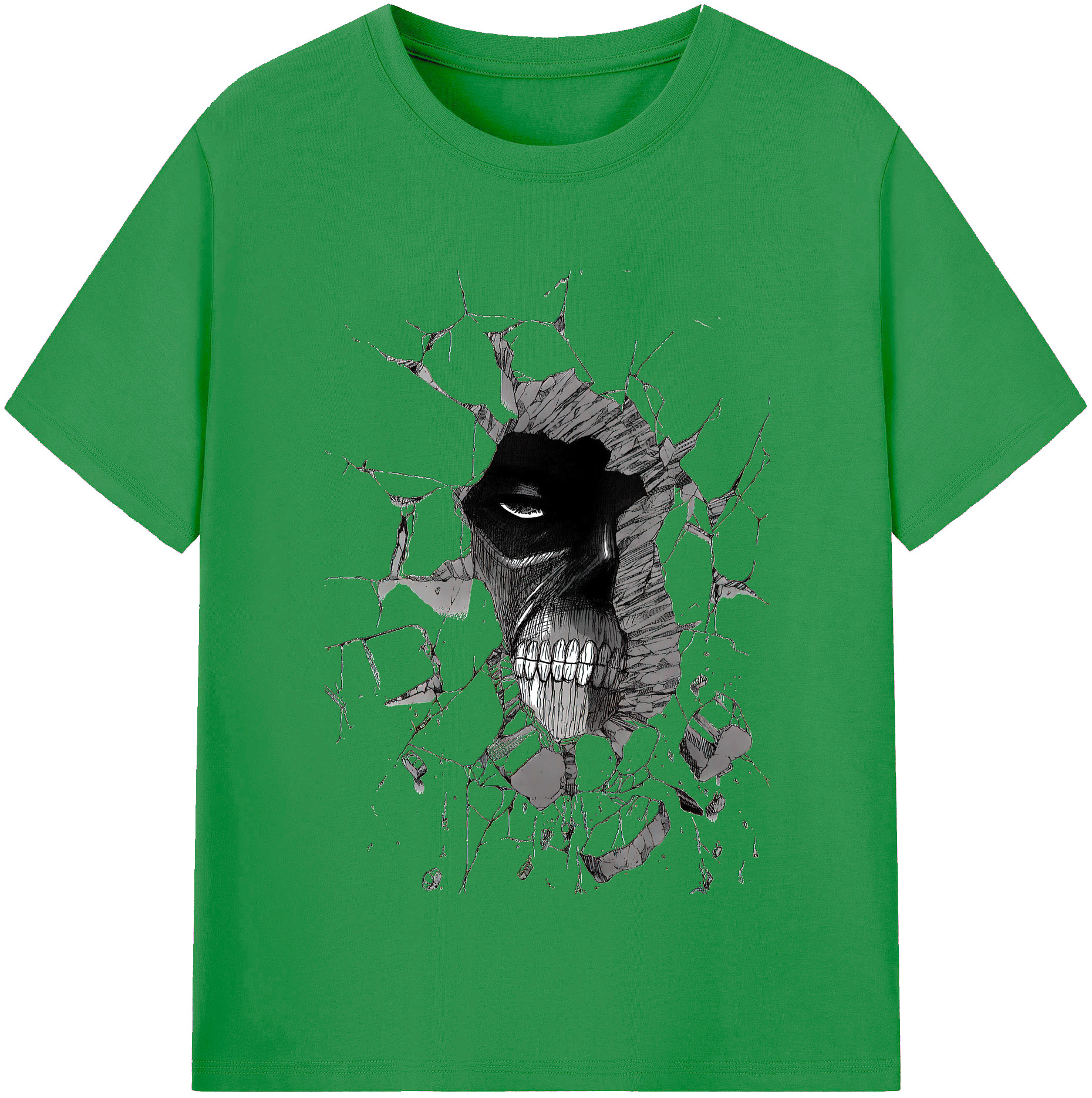 （画像用） 進撃の巨人 Attack on Titan レディースカジュアルプリントTシャツ（綿100％）