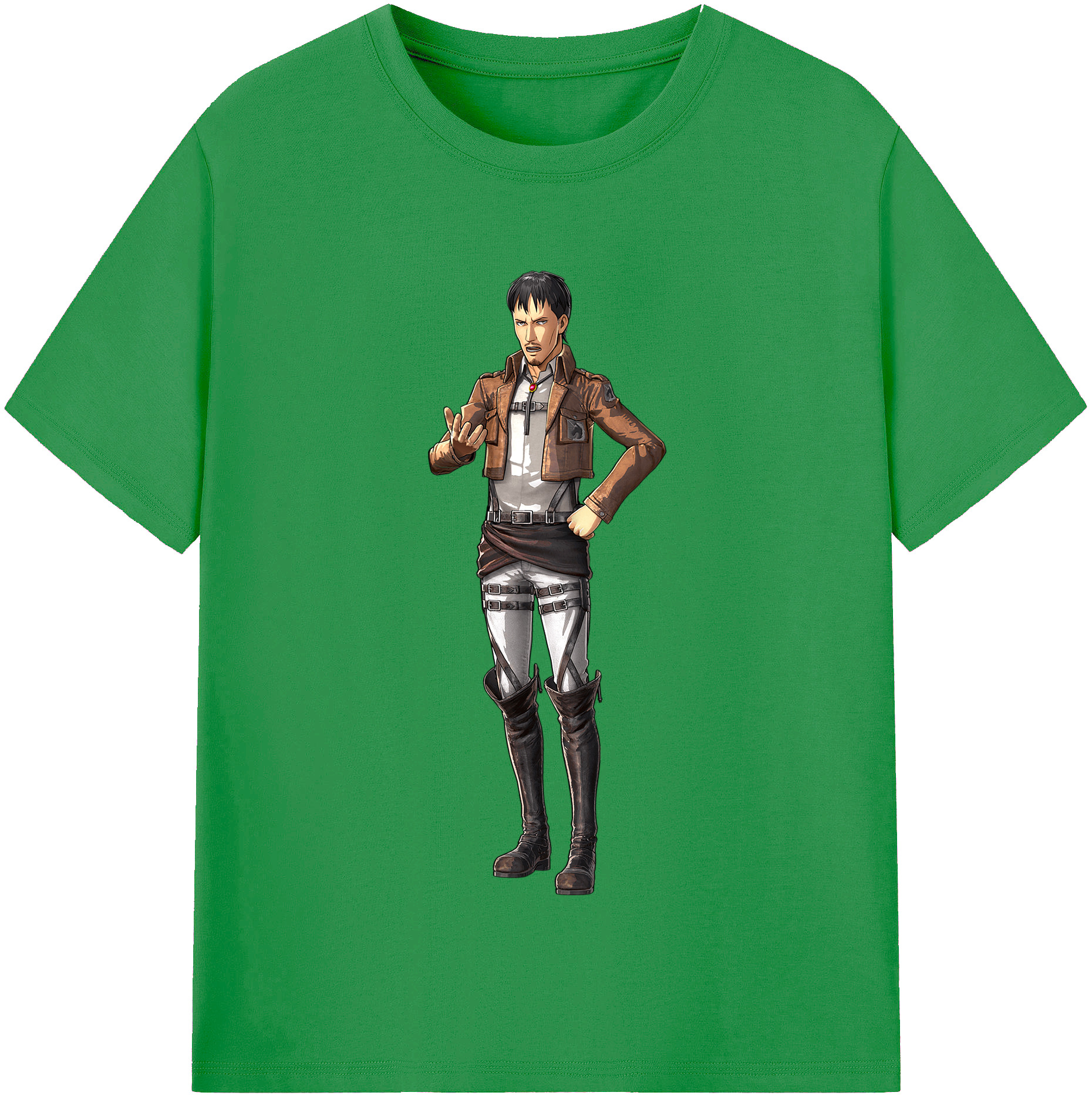 （画像用） 進撃の巨人 Attack on Titan レディースカジュアルプリントTシャツ（綿100％）