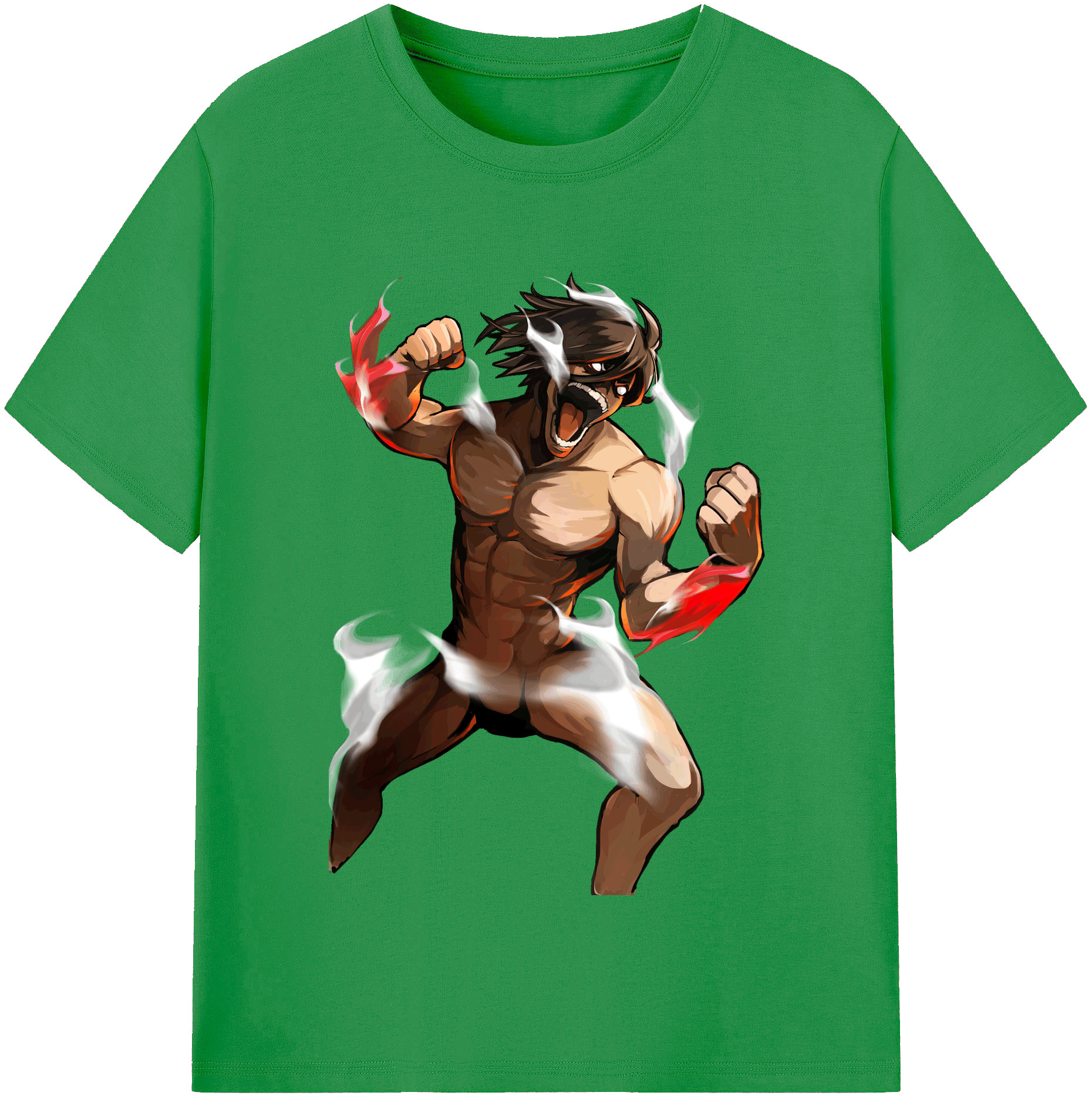 （画像用） 進撃の巨人 Attack on Titan レディースカジュアルプリントTシャツ（綿100％）