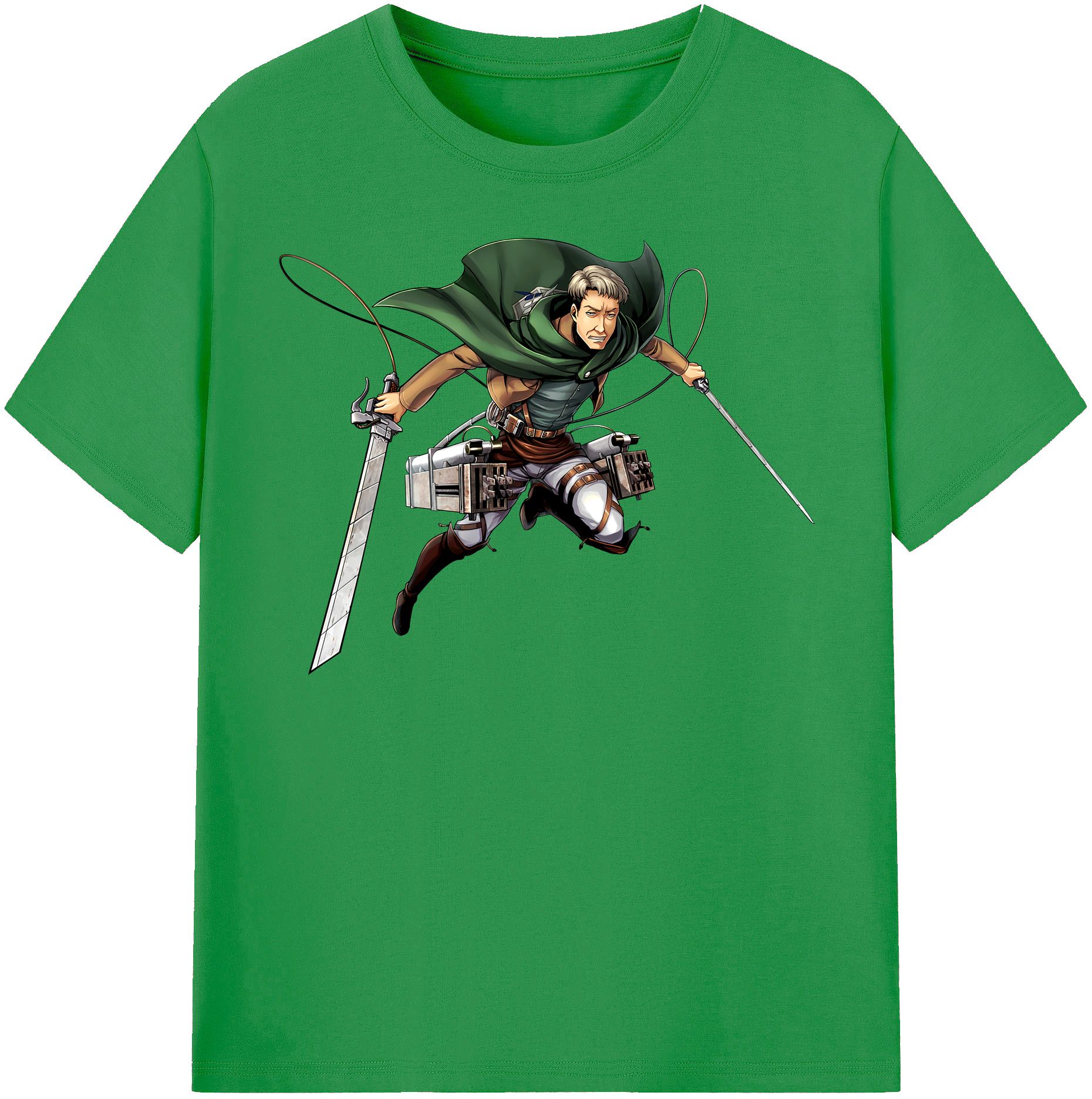 （画像用） 進撃の巨人 Attack on Titan レディースカジュアルプリントTシャツ（綿100％）