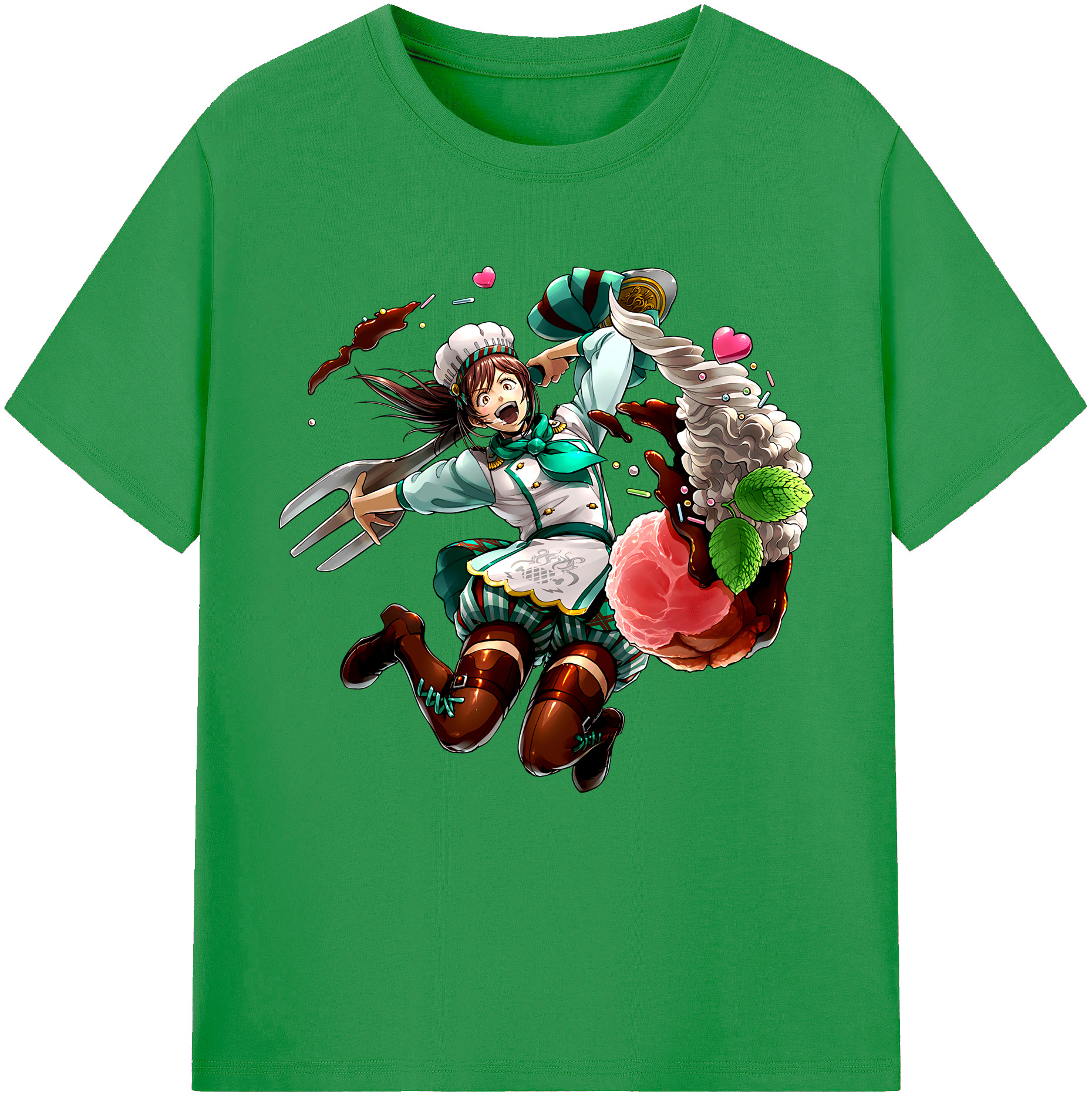 （画像用） 進撃の巨人 サシャ·ブラウス Attack on Titan Sasha Blaus レディースカジュアルプリントTシャツ（綿100％）
